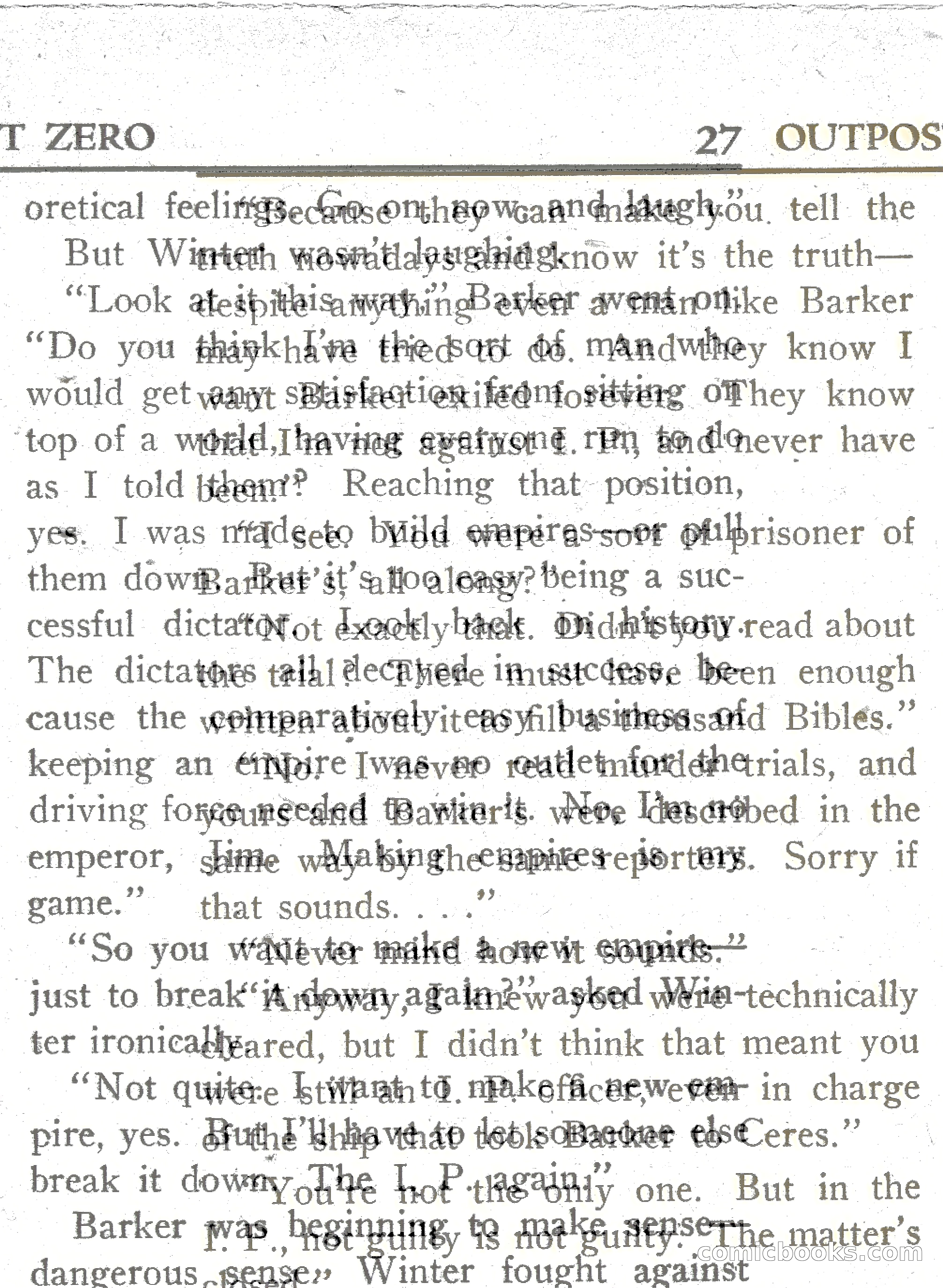 Super Science Stories, Vol. 8, No. 3 — page 27 of 119