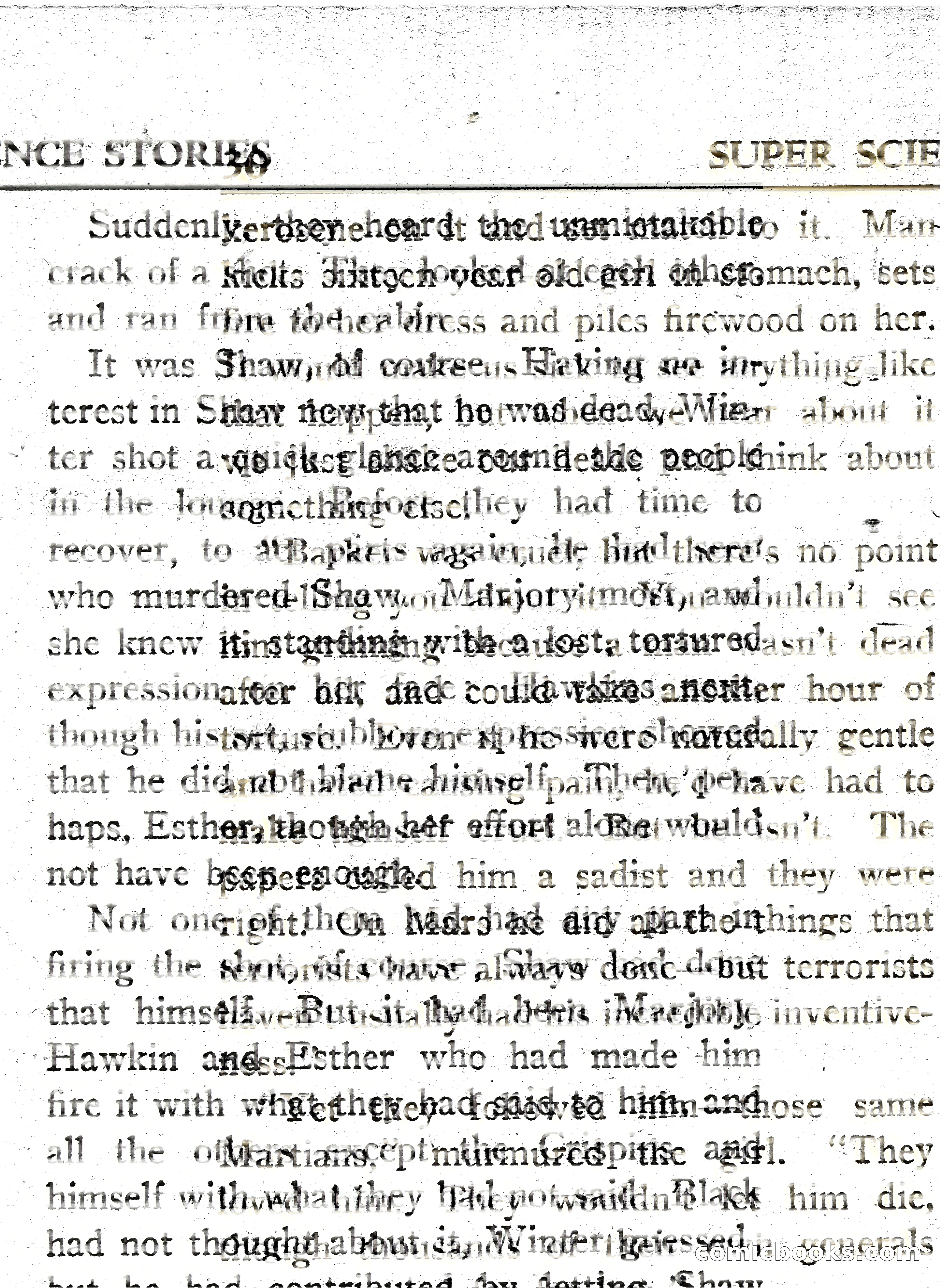 Super Science Stories, Vol. 8, No. 3 — page 30 of 119
