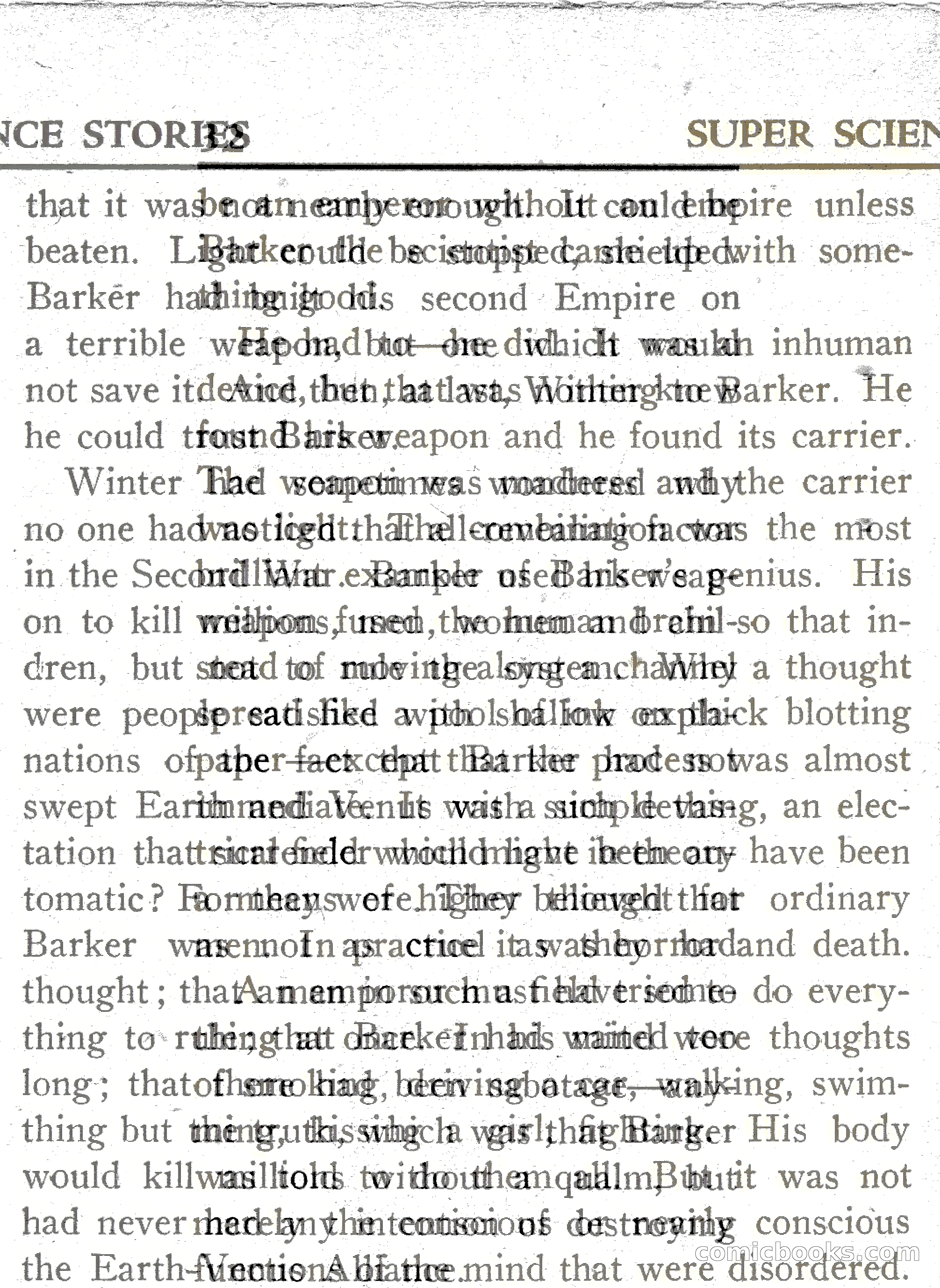 Super Science Stories, Vol. 8, No. 3 — page 32 of 119