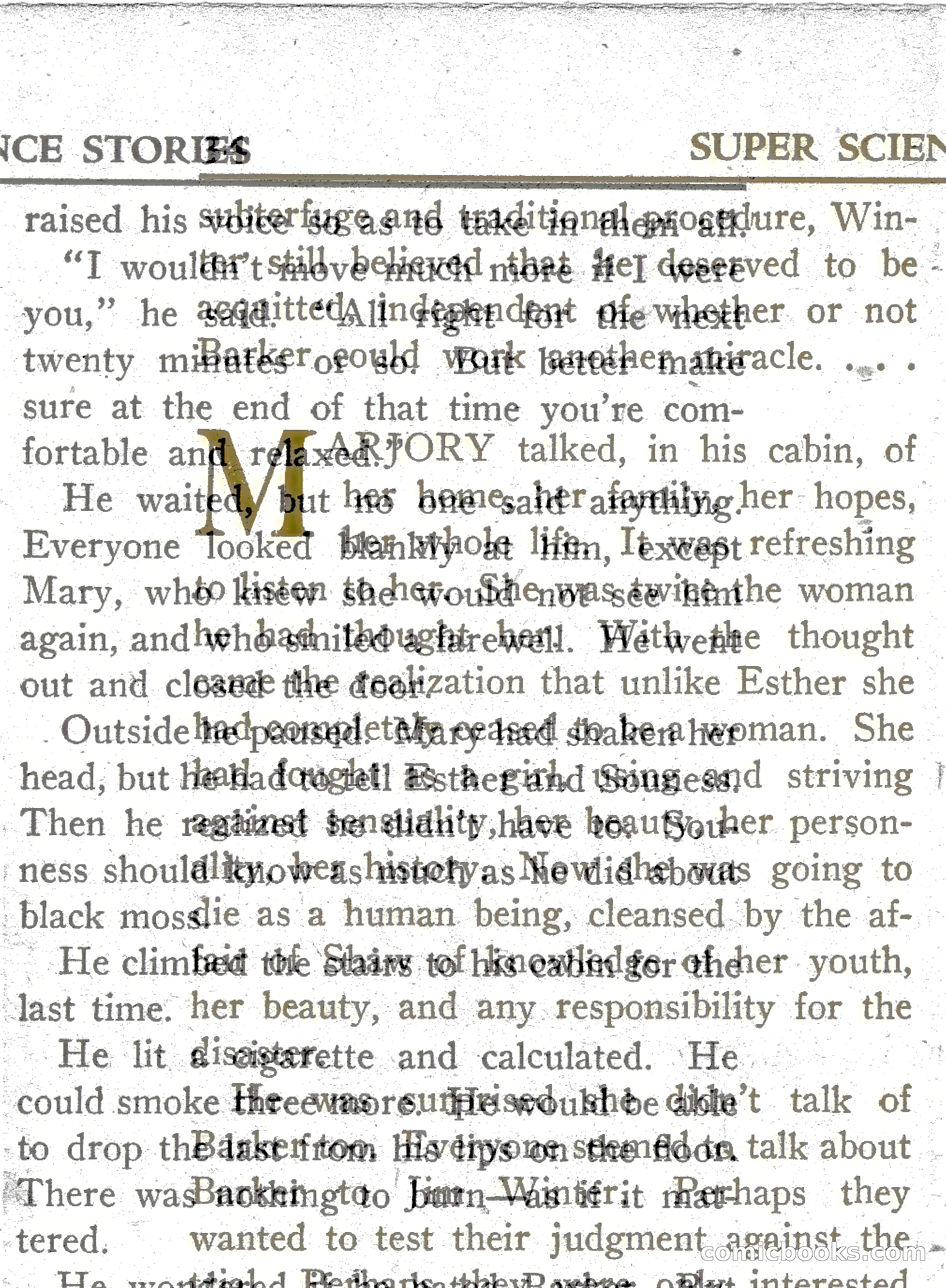 Super Science Stories, Vol. 8, No. 3 — page 34 of 119