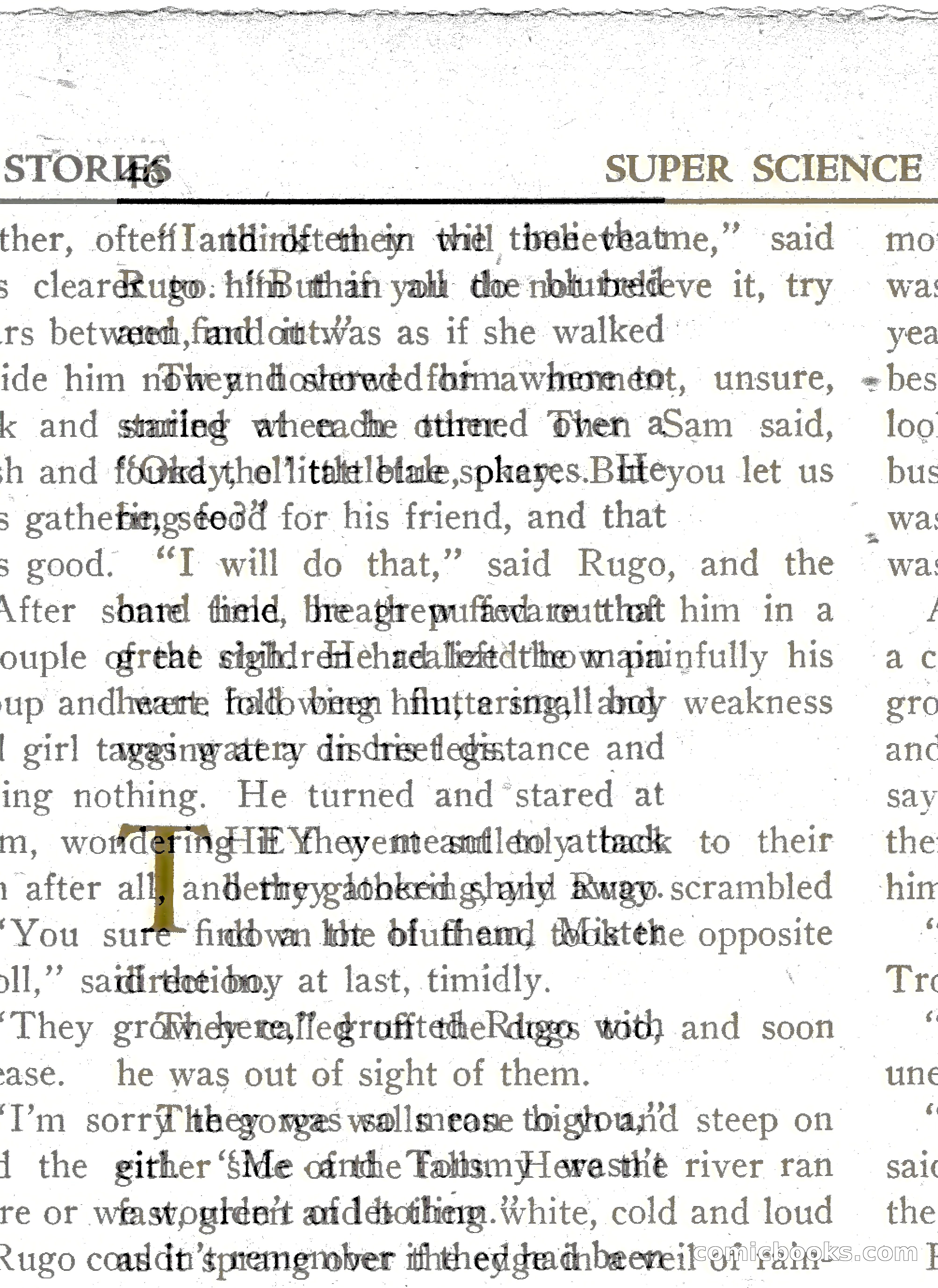 Super Science Stories, Vol. 8, No. 3 — page 46 of 119