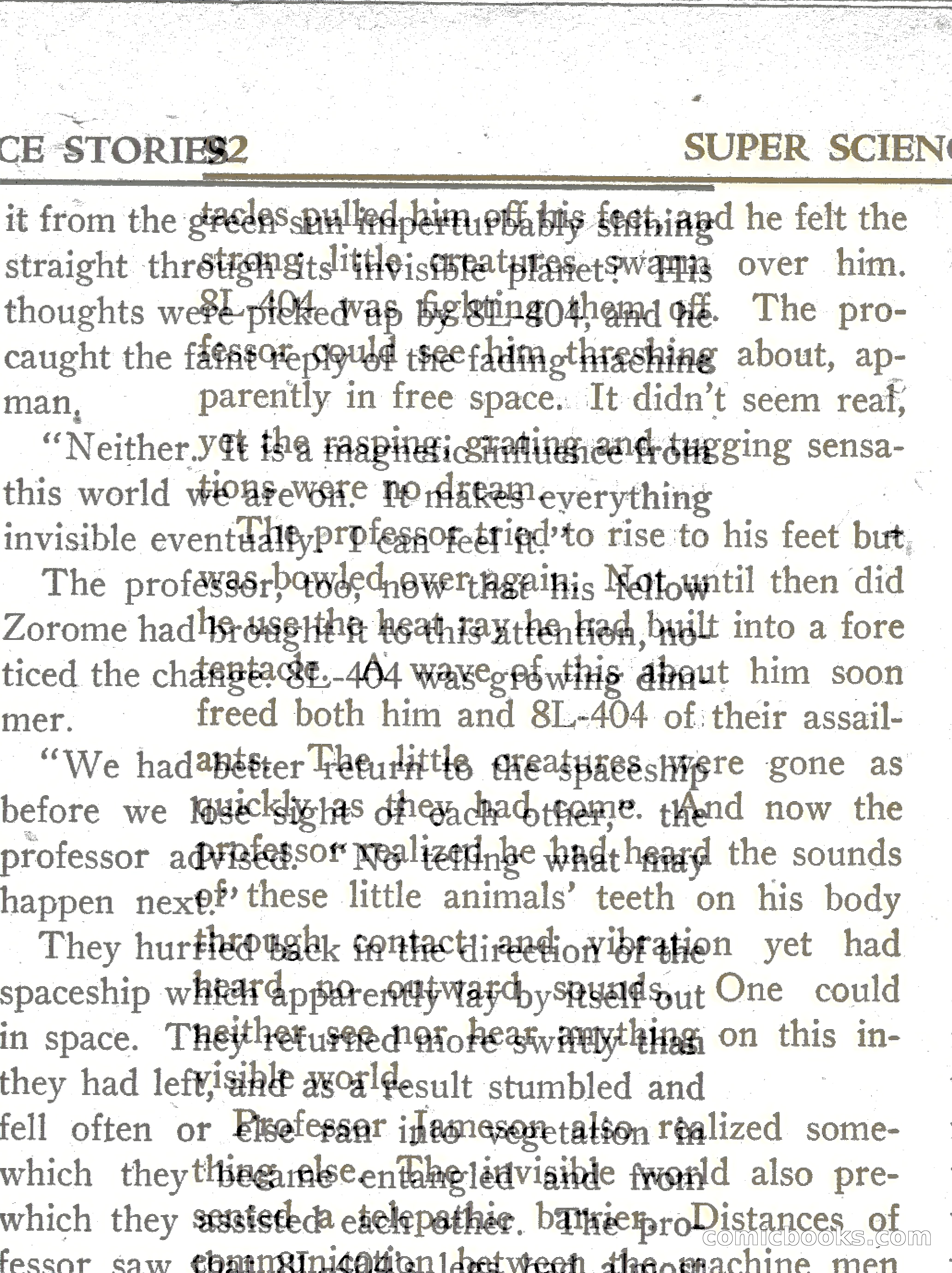Super Science Stories, Vol. 8, No. 3 — page 92 of 119