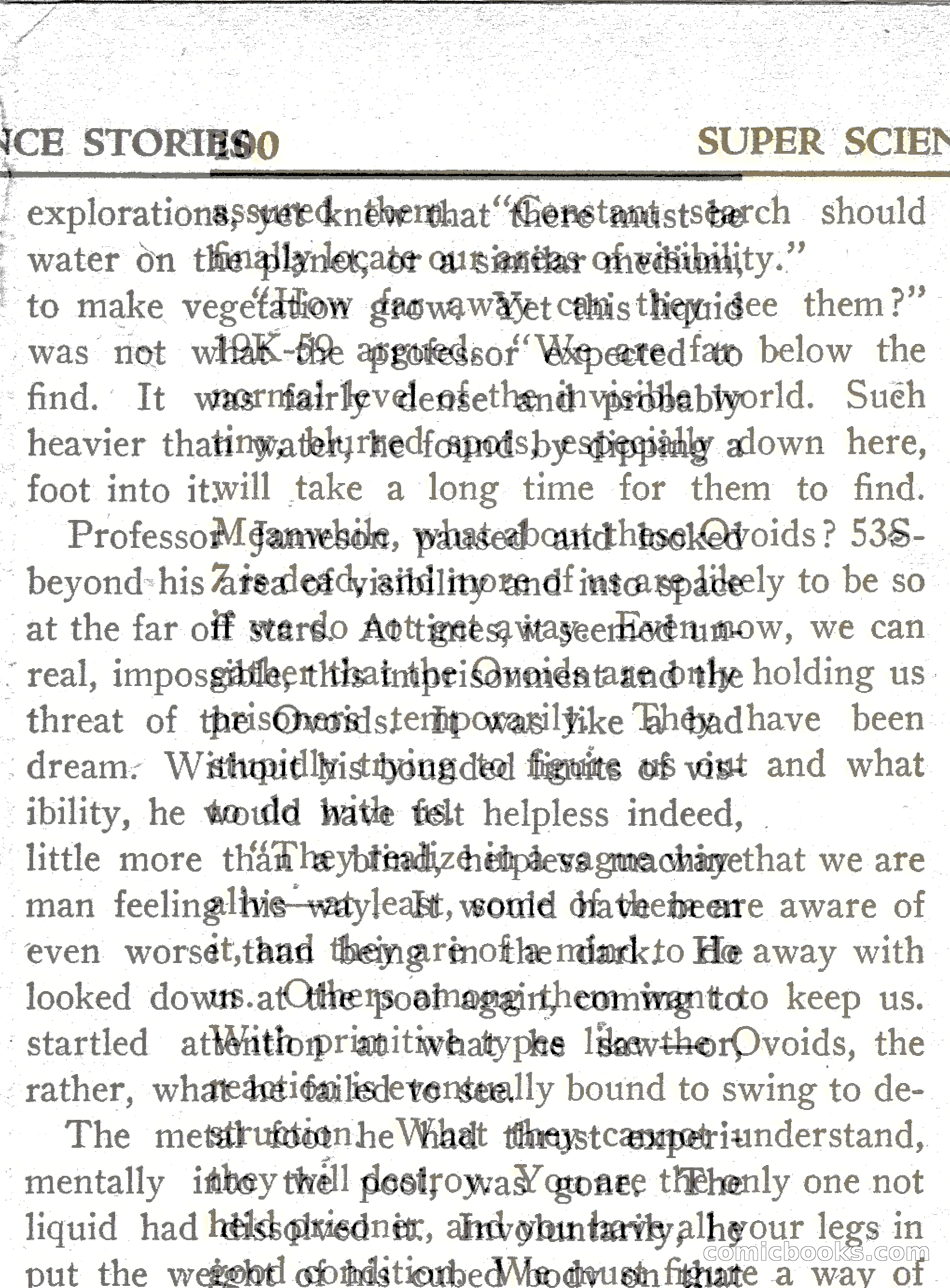 Super Science Stories, Vol. 8, No. 3 — page 100 of 119