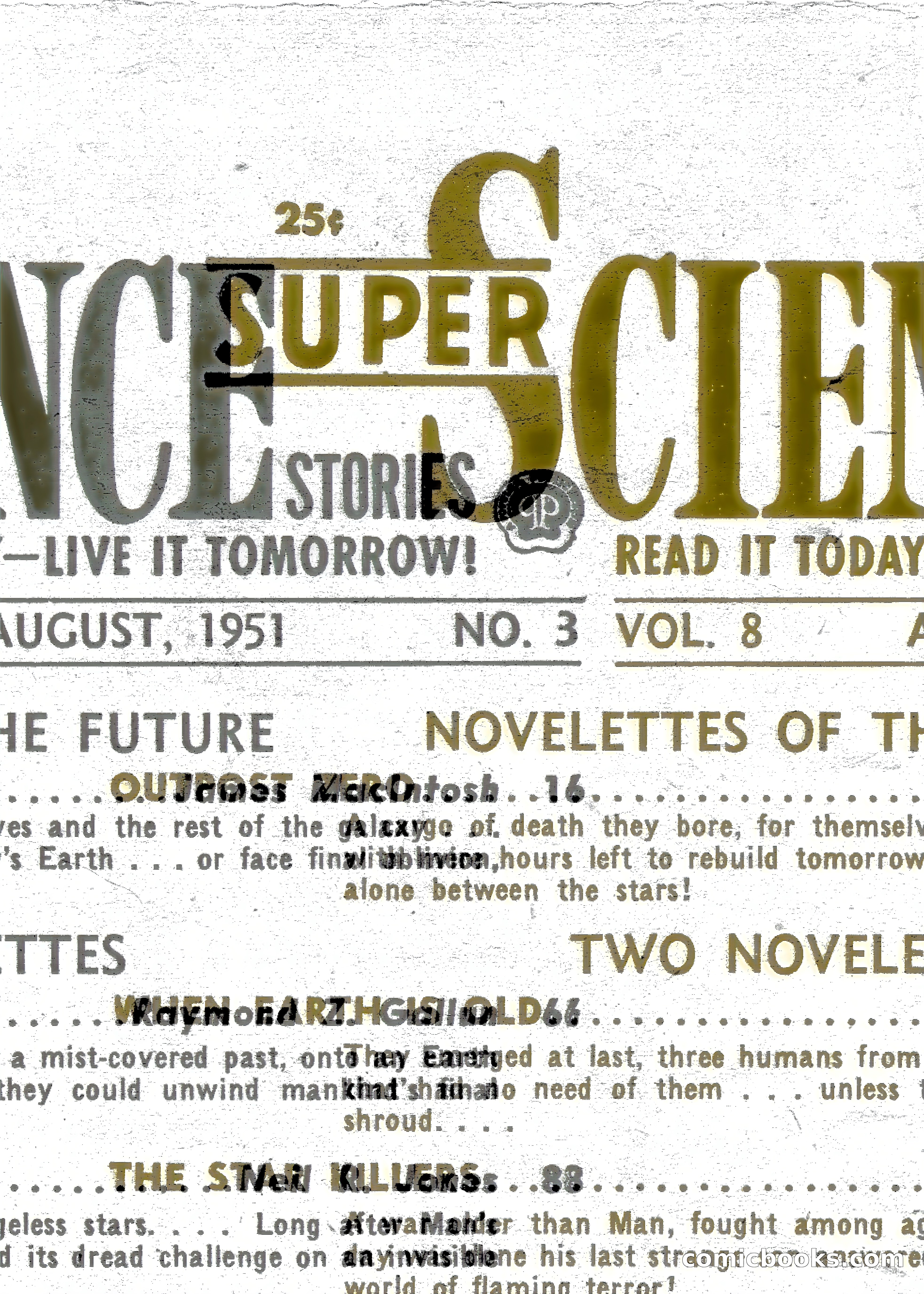Super Science Stories, Vol. 8, No. 3 — page 4 of 119
