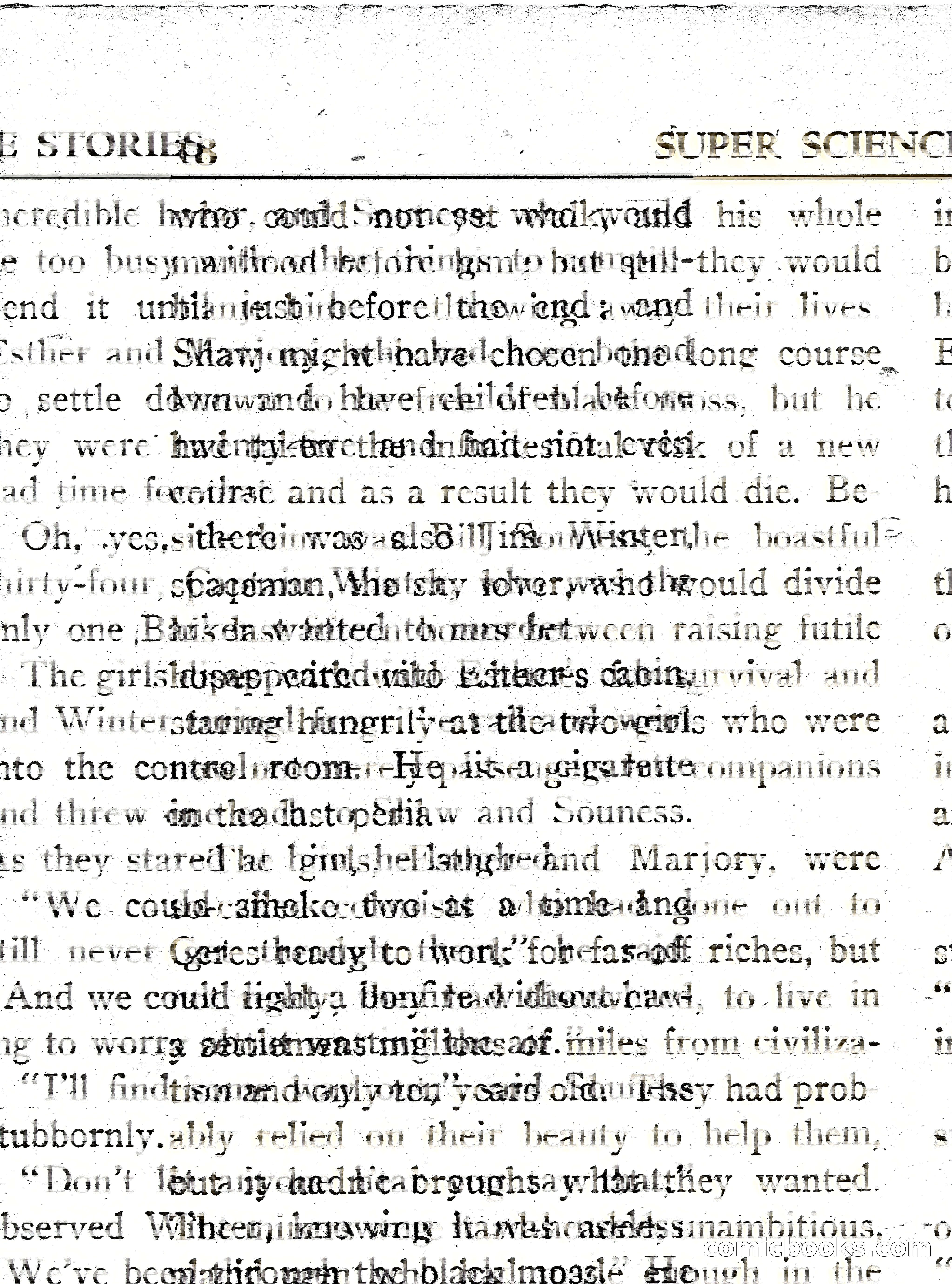 Super Science Stories, Vol. 8, No. 3 — page 18 of 119