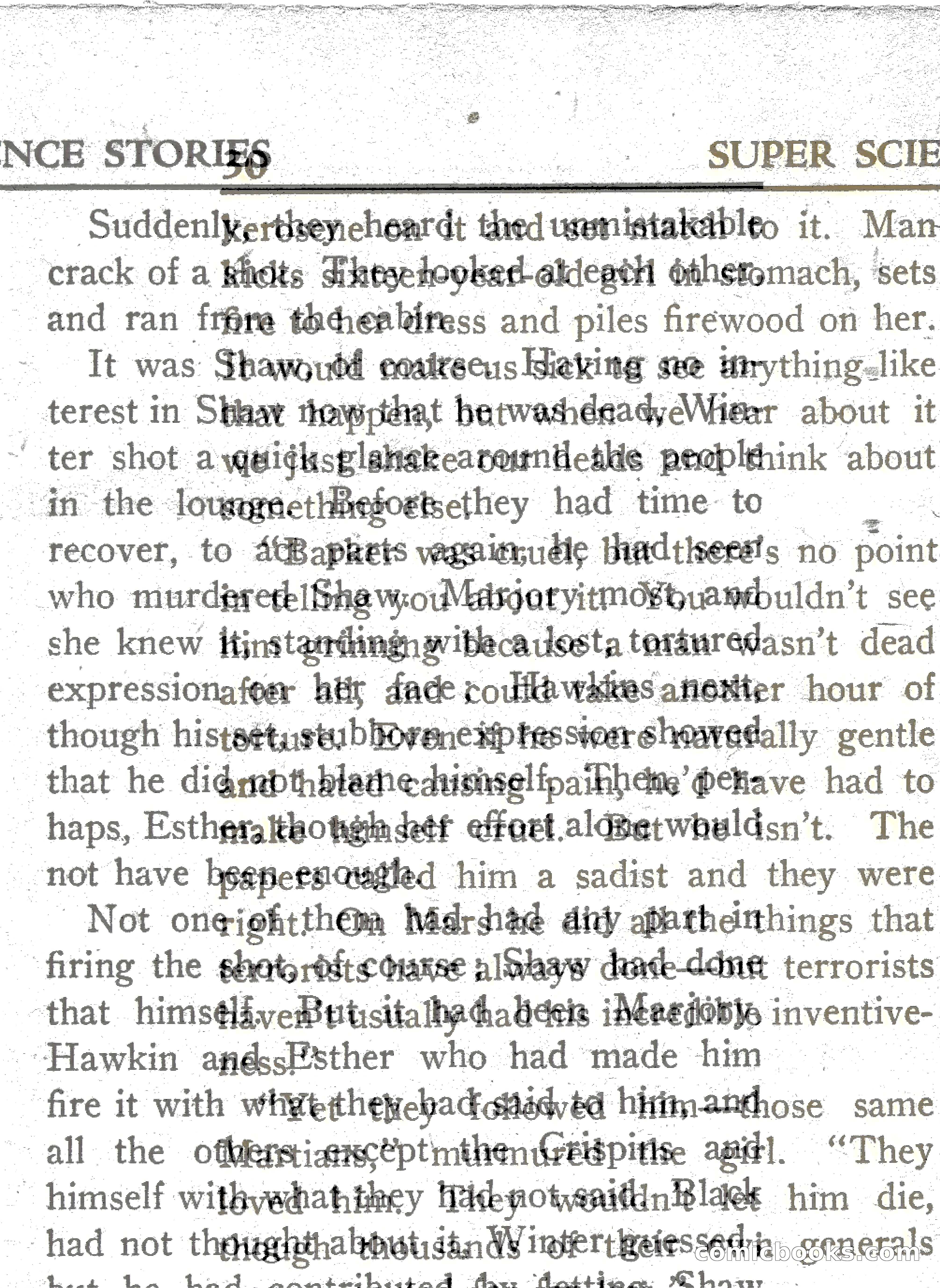 Super Science Stories, Vol. 8, No. 3 — page 30 of 119