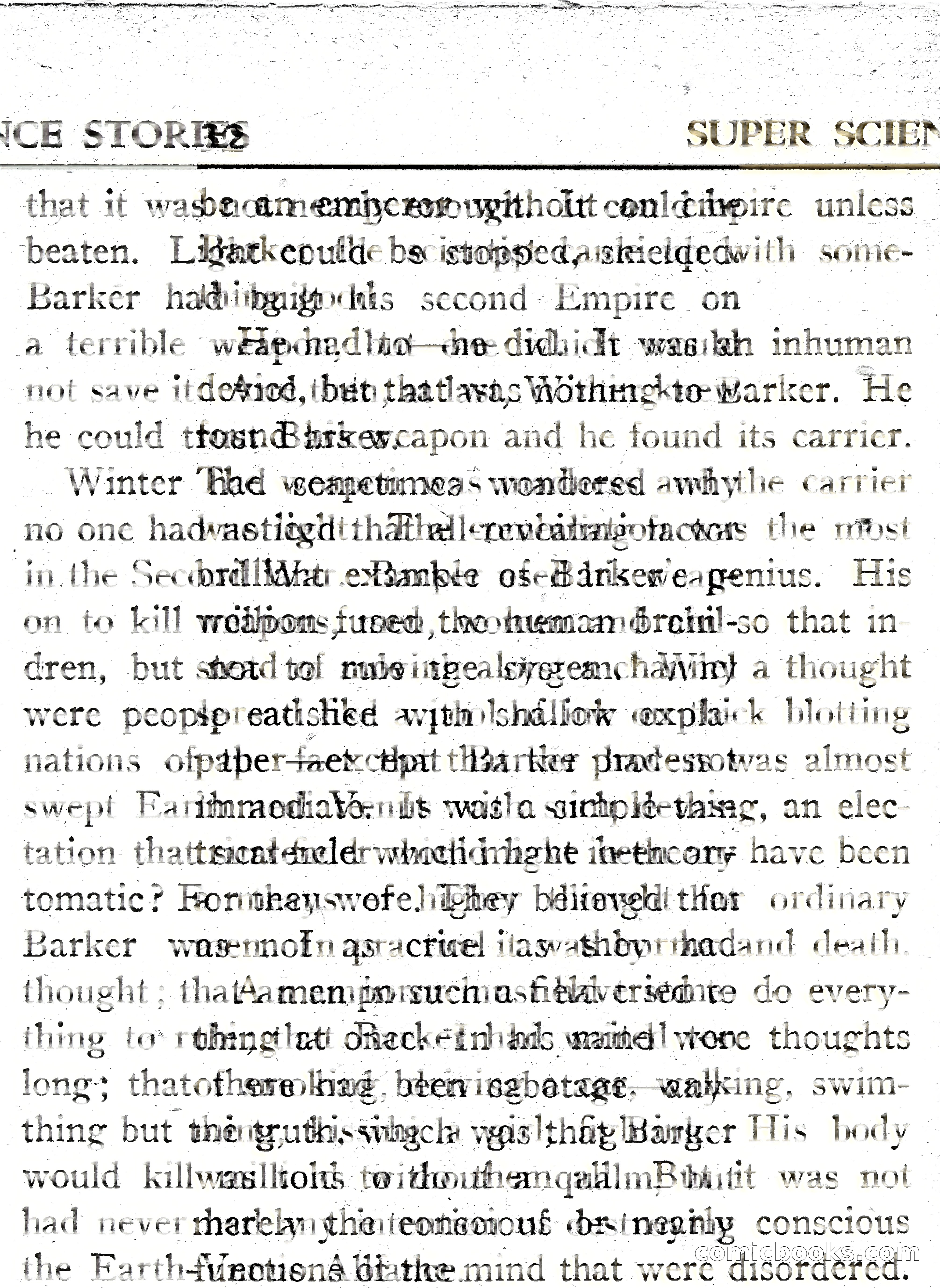 Super Science Stories, Vol. 8, No. 3 — page 32 of 119