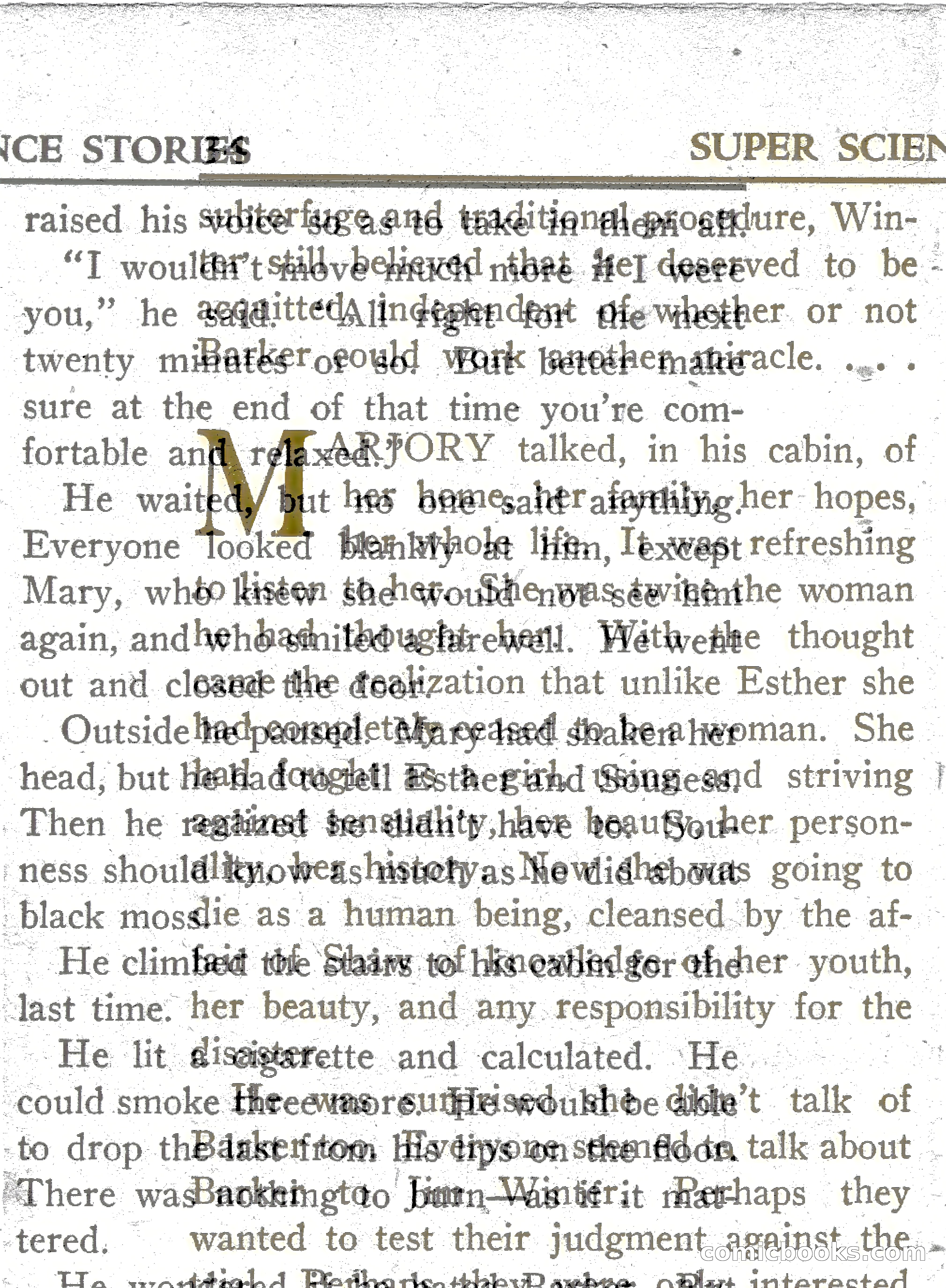 Super Science Stories, Vol. 8, No. 3 — page 34 of 119