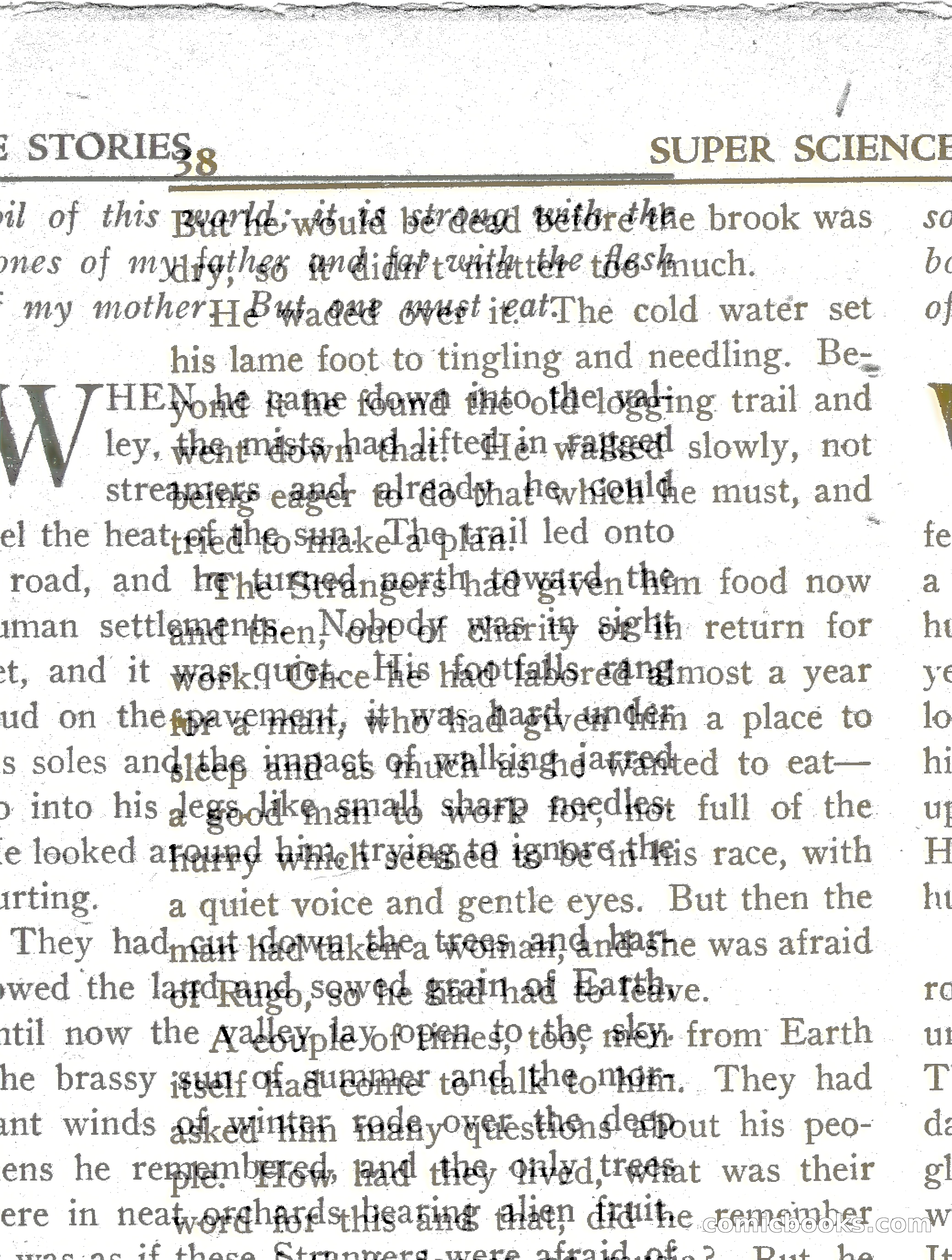 Super Science Stories, Vol. 8, No. 3 — page 38 of 119