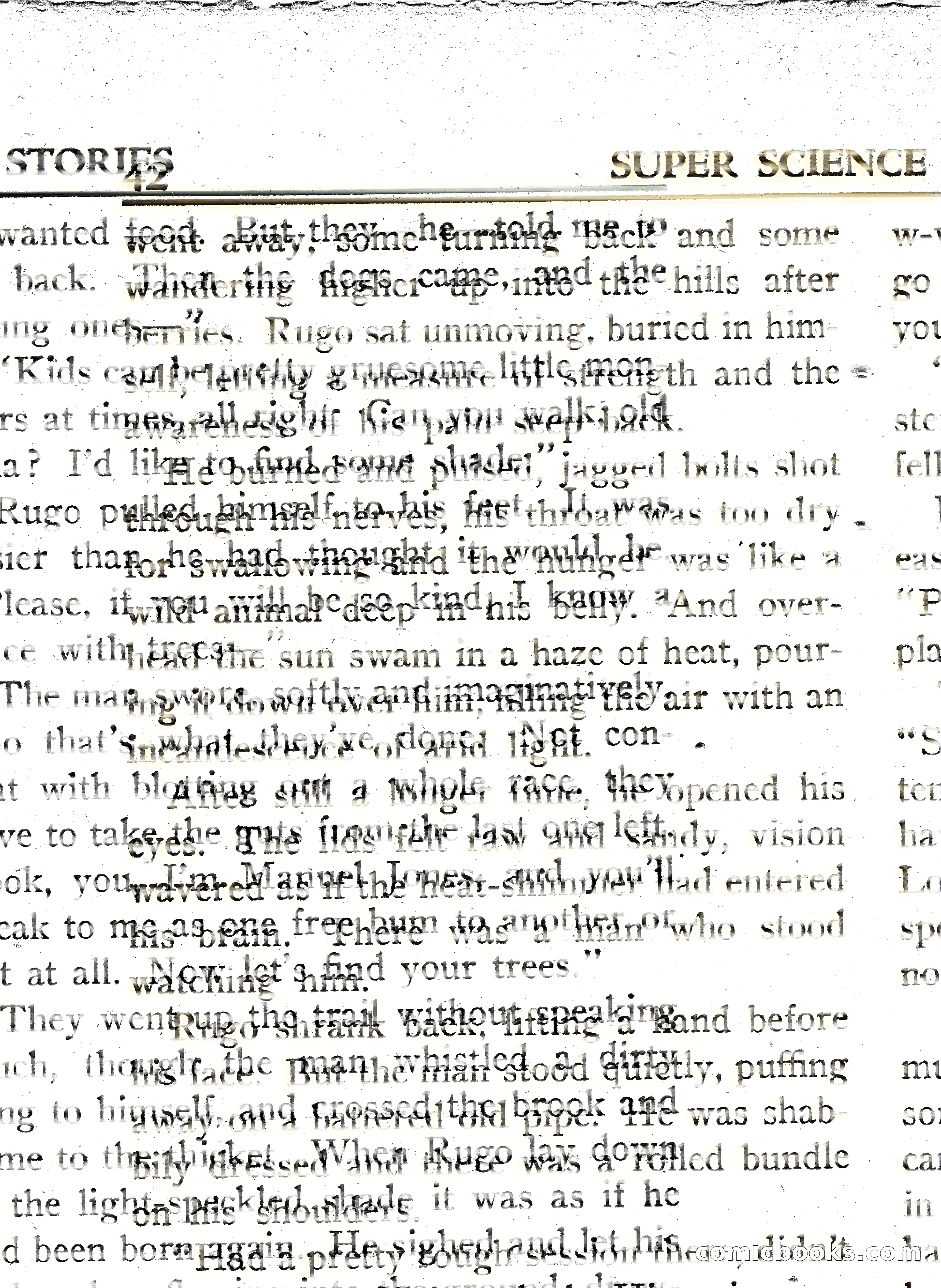 Super Science Stories, Vol. 8, No. 3 — page 42 of 119