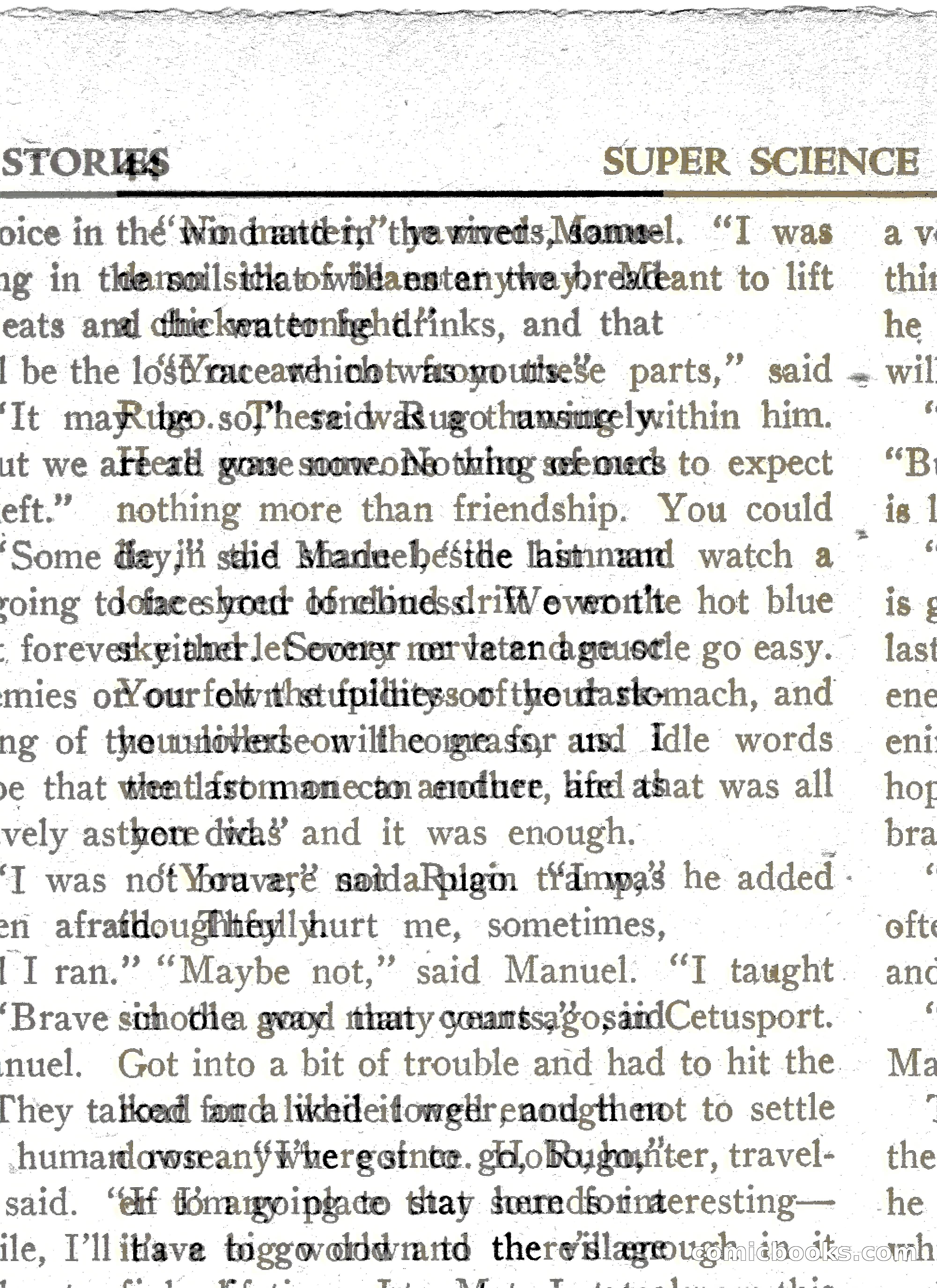 Super Science Stories, Vol. 8, No. 3 — page 44 of 119