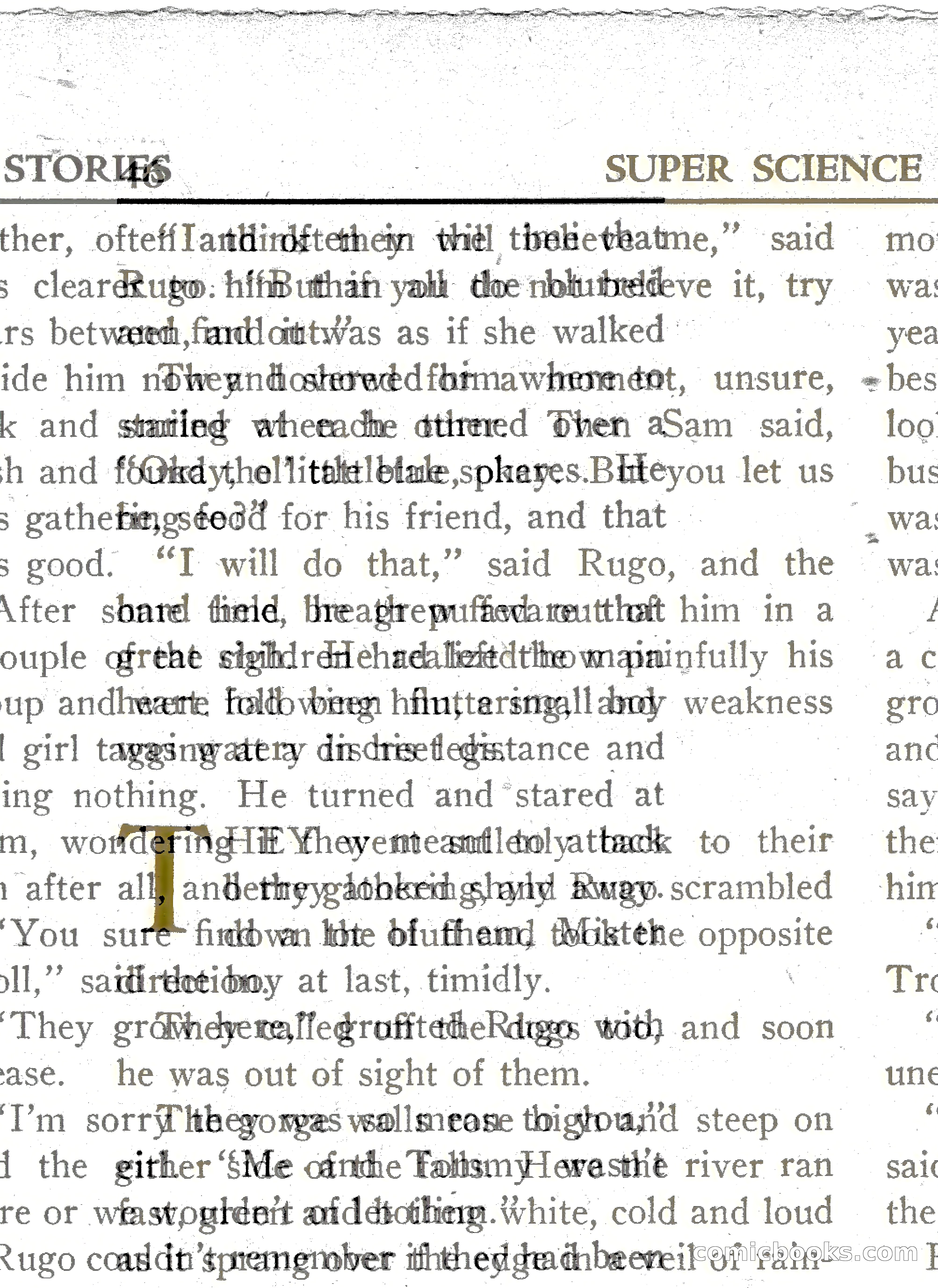 Super Science Stories, Vol. 8, No. 3 — page 46 of 119