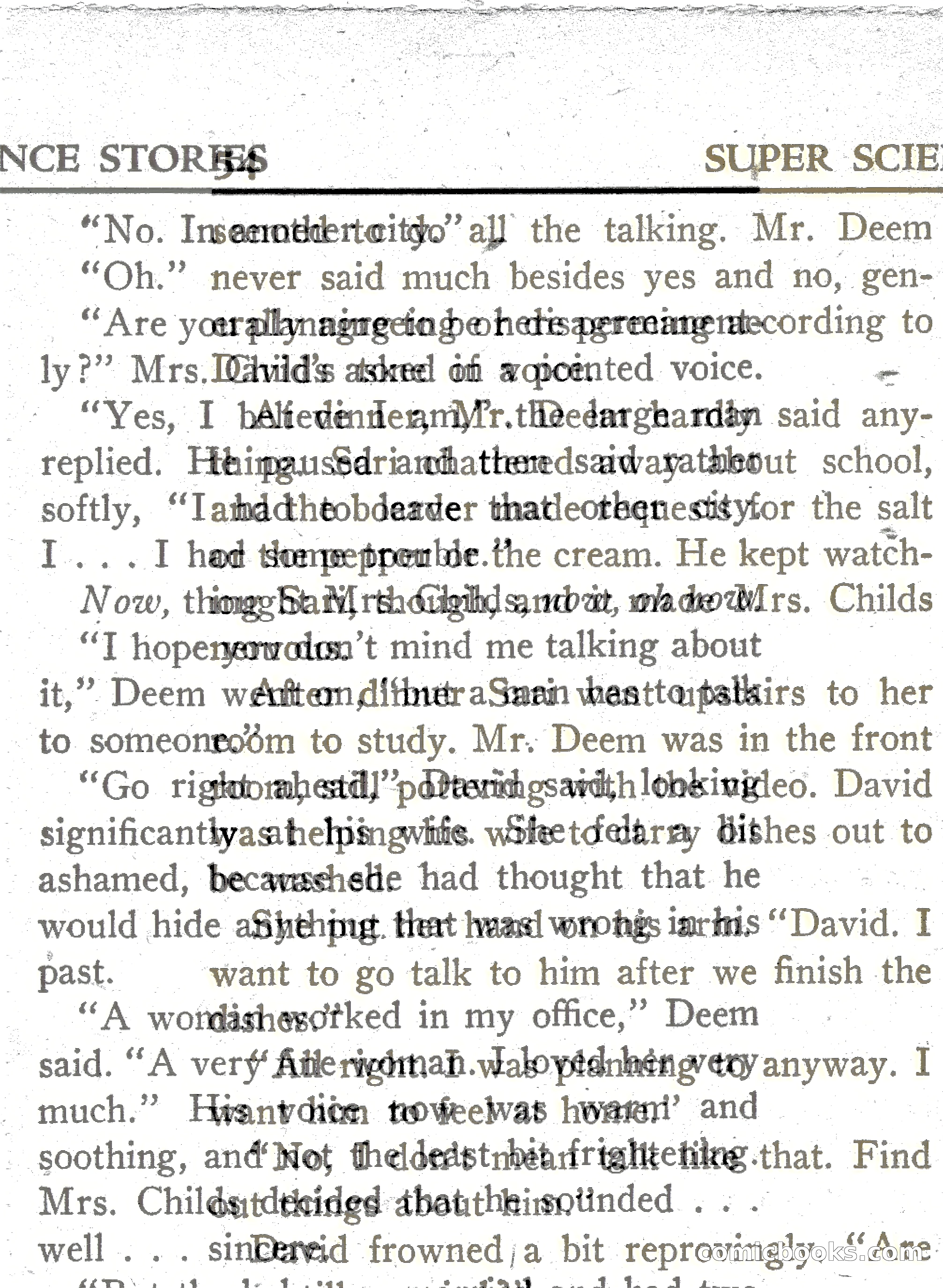 Super Science Stories, Vol. 8, No. 3 — page 54 of 119