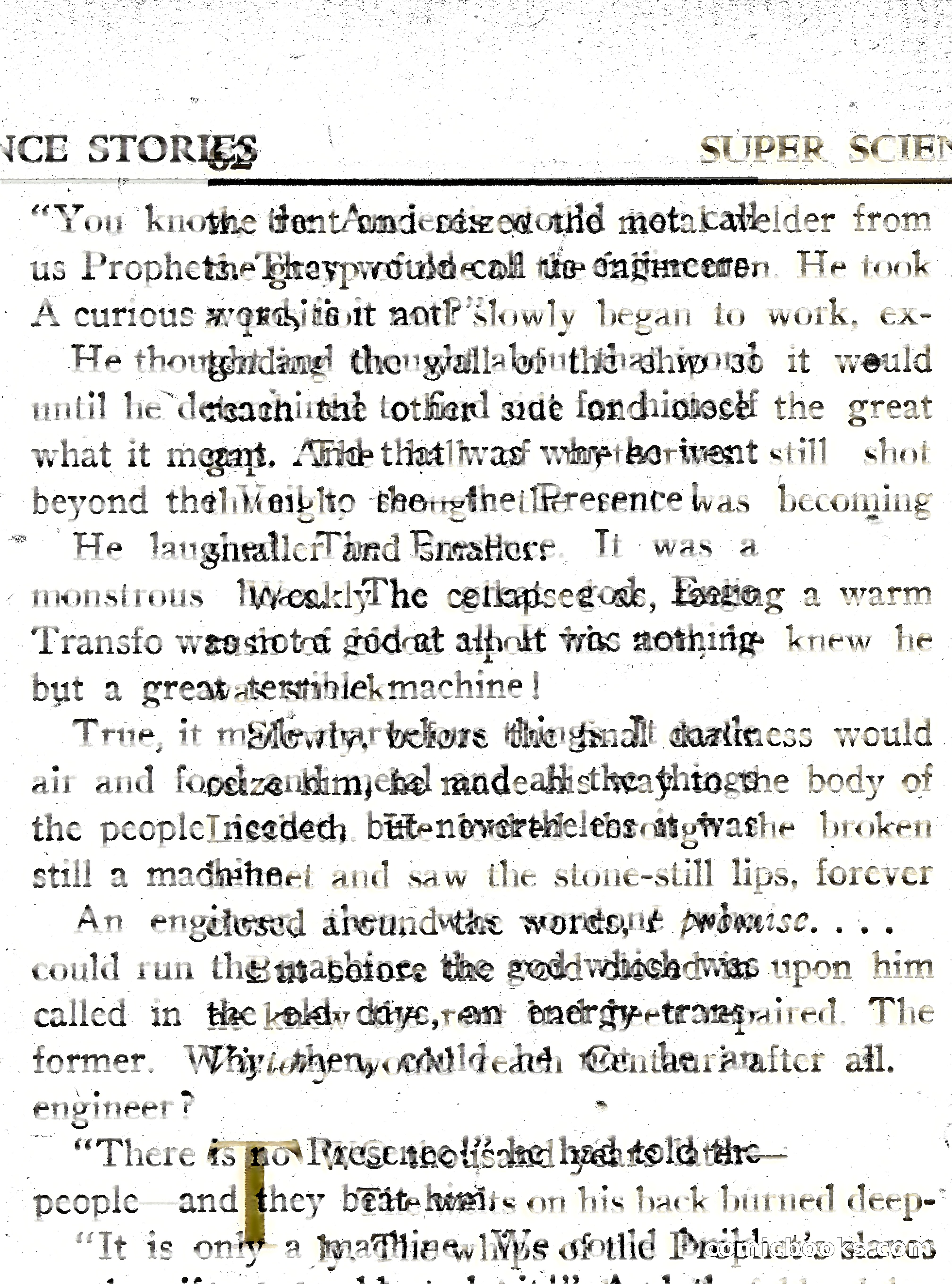 Super Science Stories, Vol. 8, No. 3 — page 62 of 119