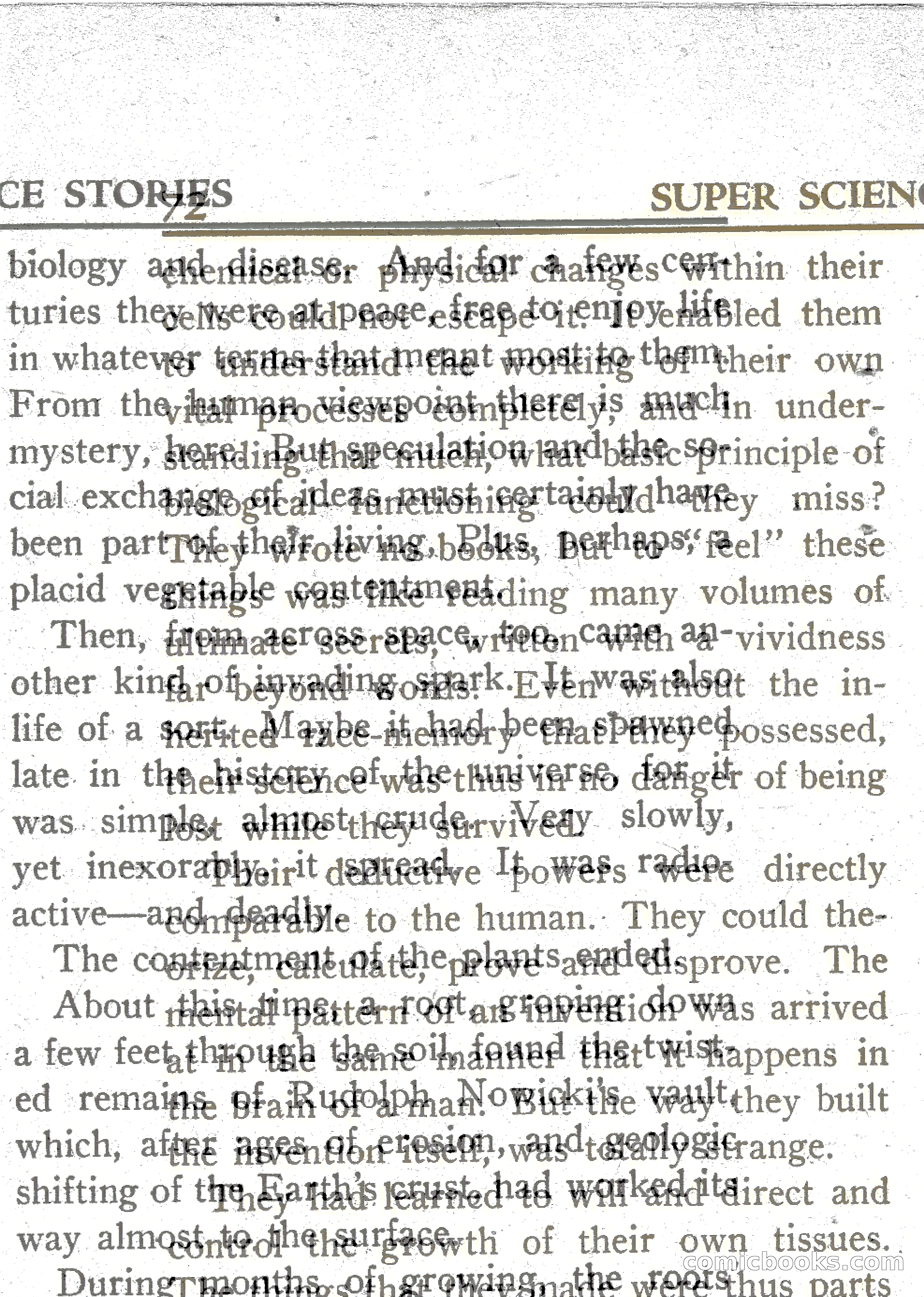 Super Science Stories, Vol. 8, No. 3 — page 72 of 119