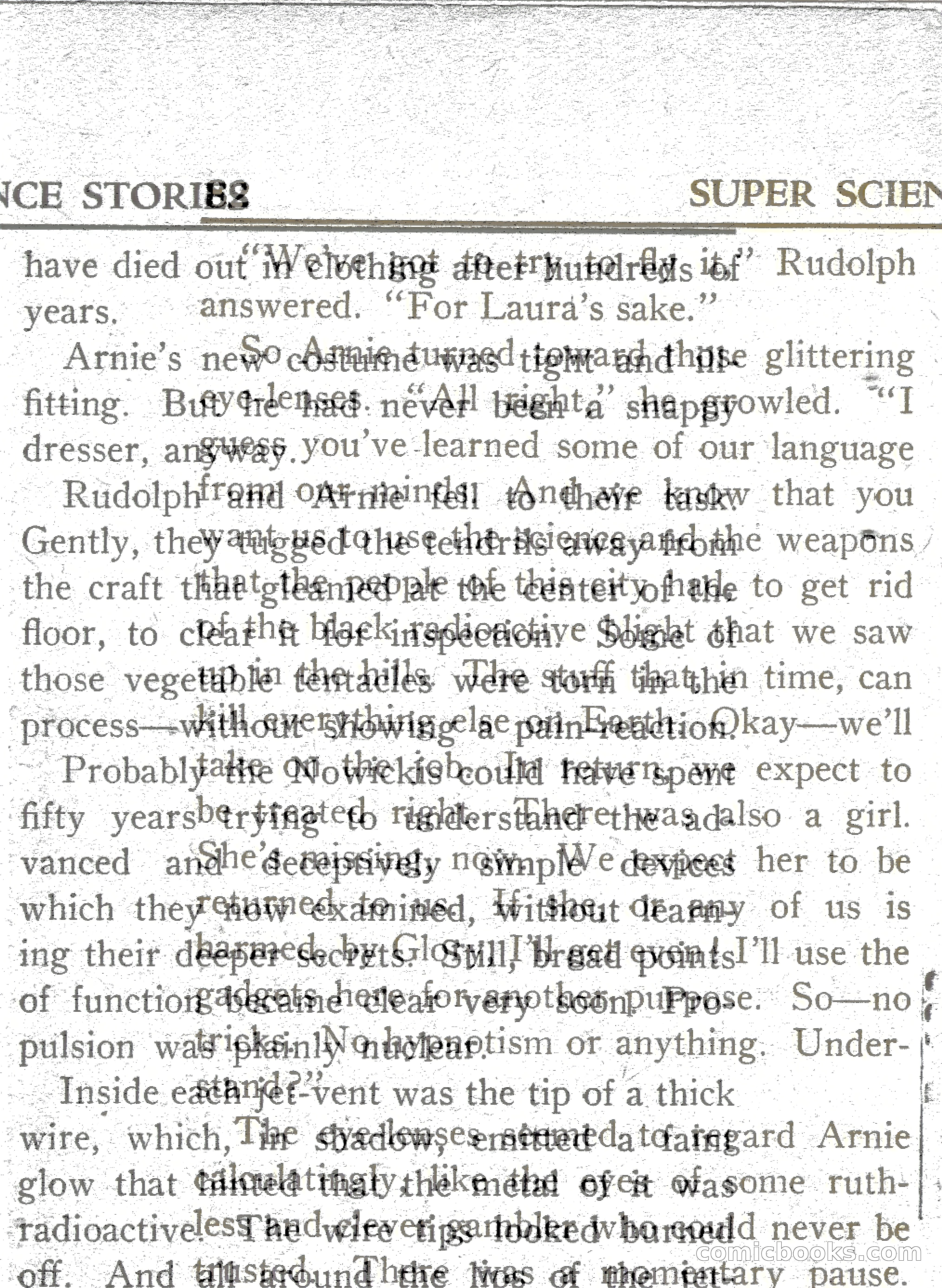 Super Science Stories, Vol. 8, No. 3 — page 82 of 119