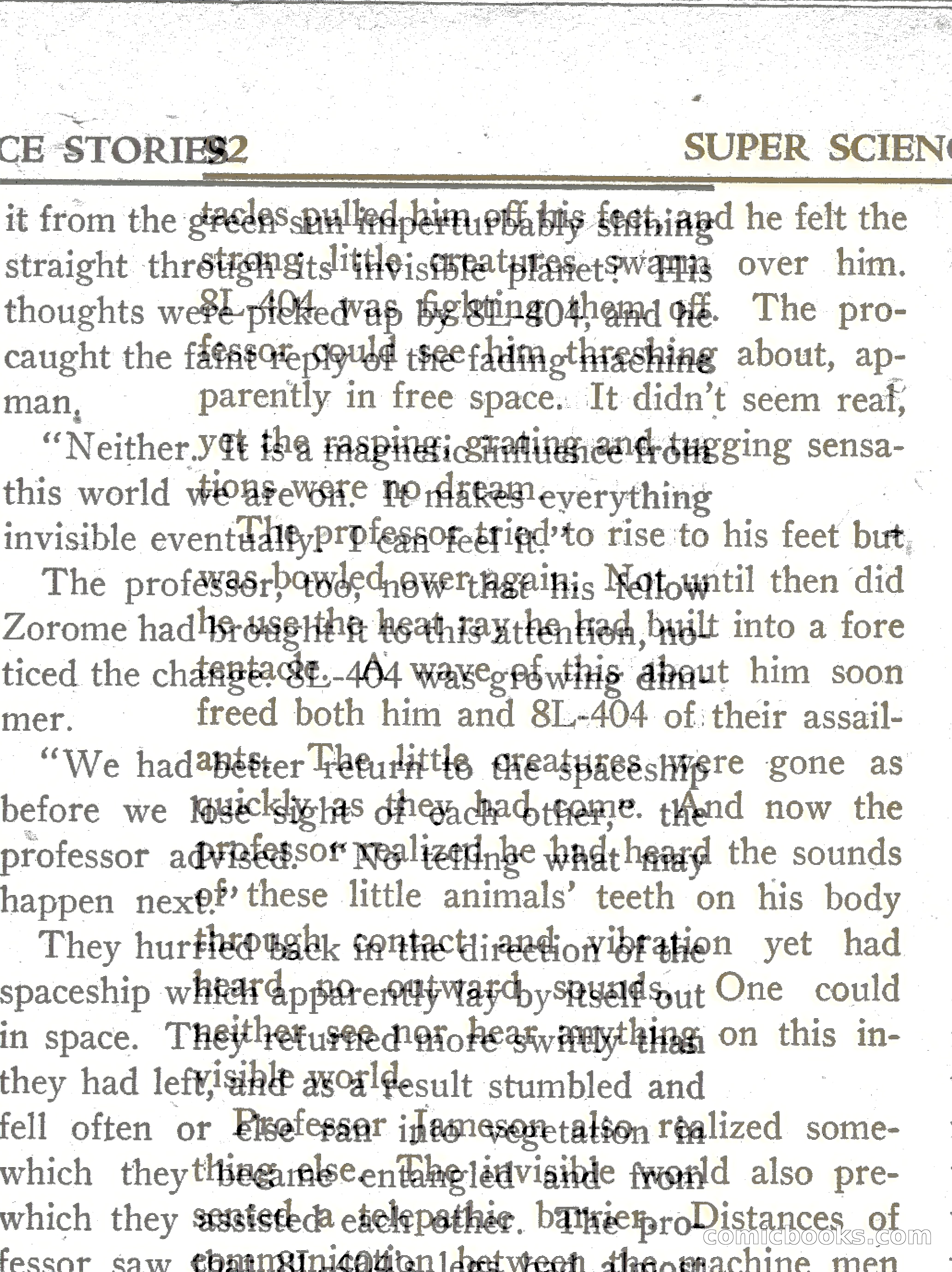 Super Science Stories, Vol. 8, No. 3 — page 92 of 119