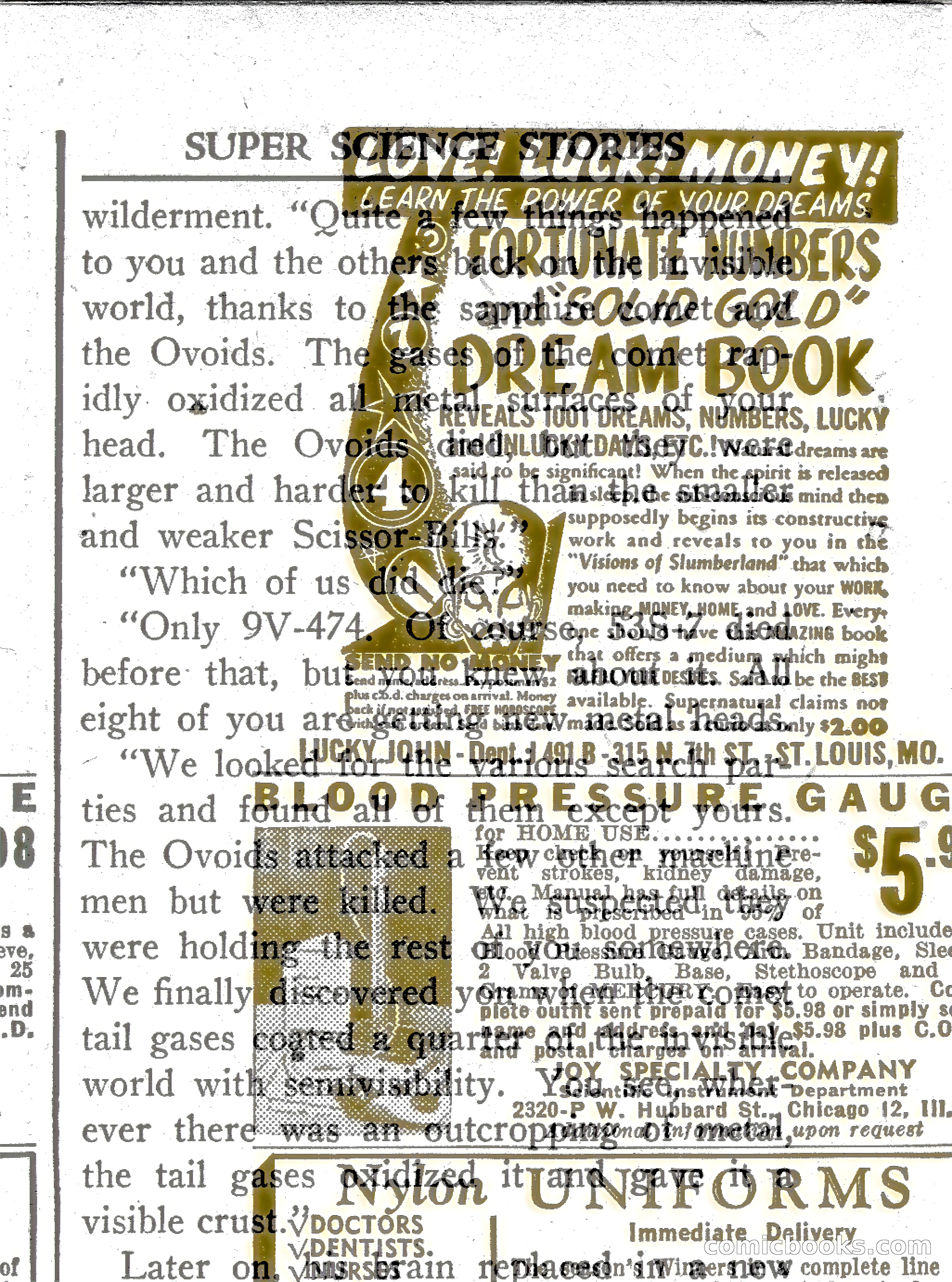 Super Science Stories, Vol. 8, No. 3 — page 110 of 119