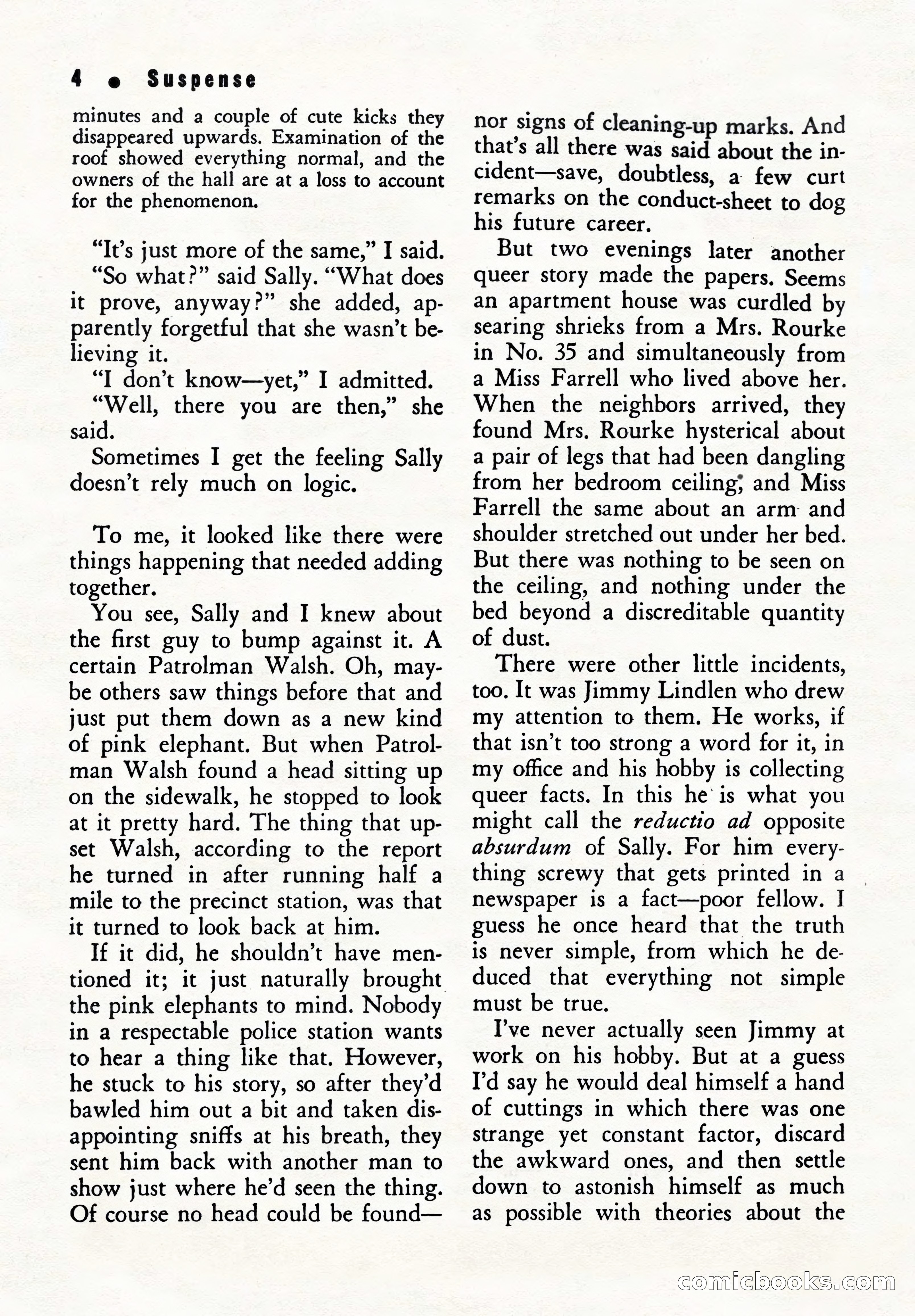 Suspense Magazine, Summer 1951 — page 6 of 132