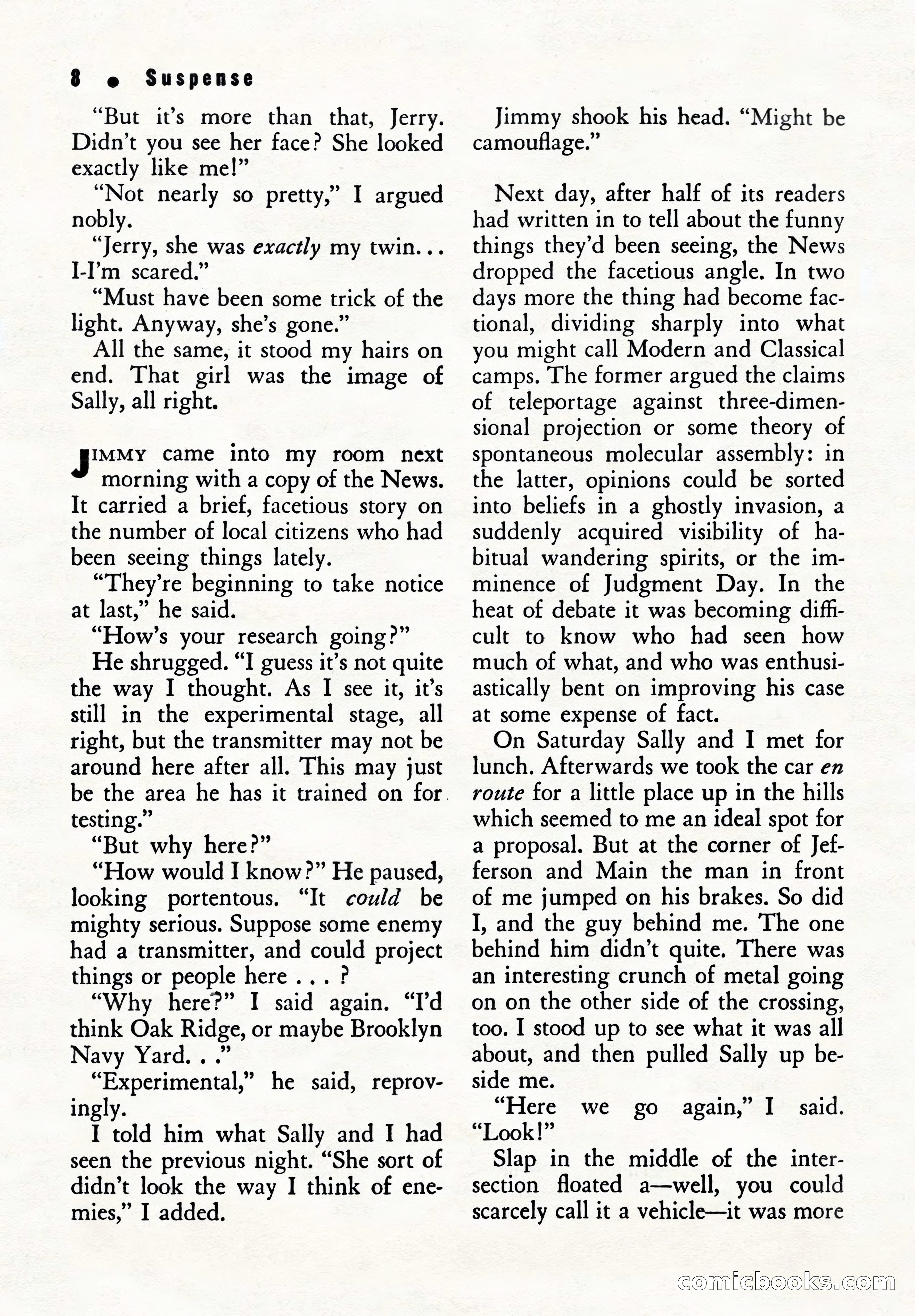 Suspense Magazine, Summer 1951 — page 10 of 132