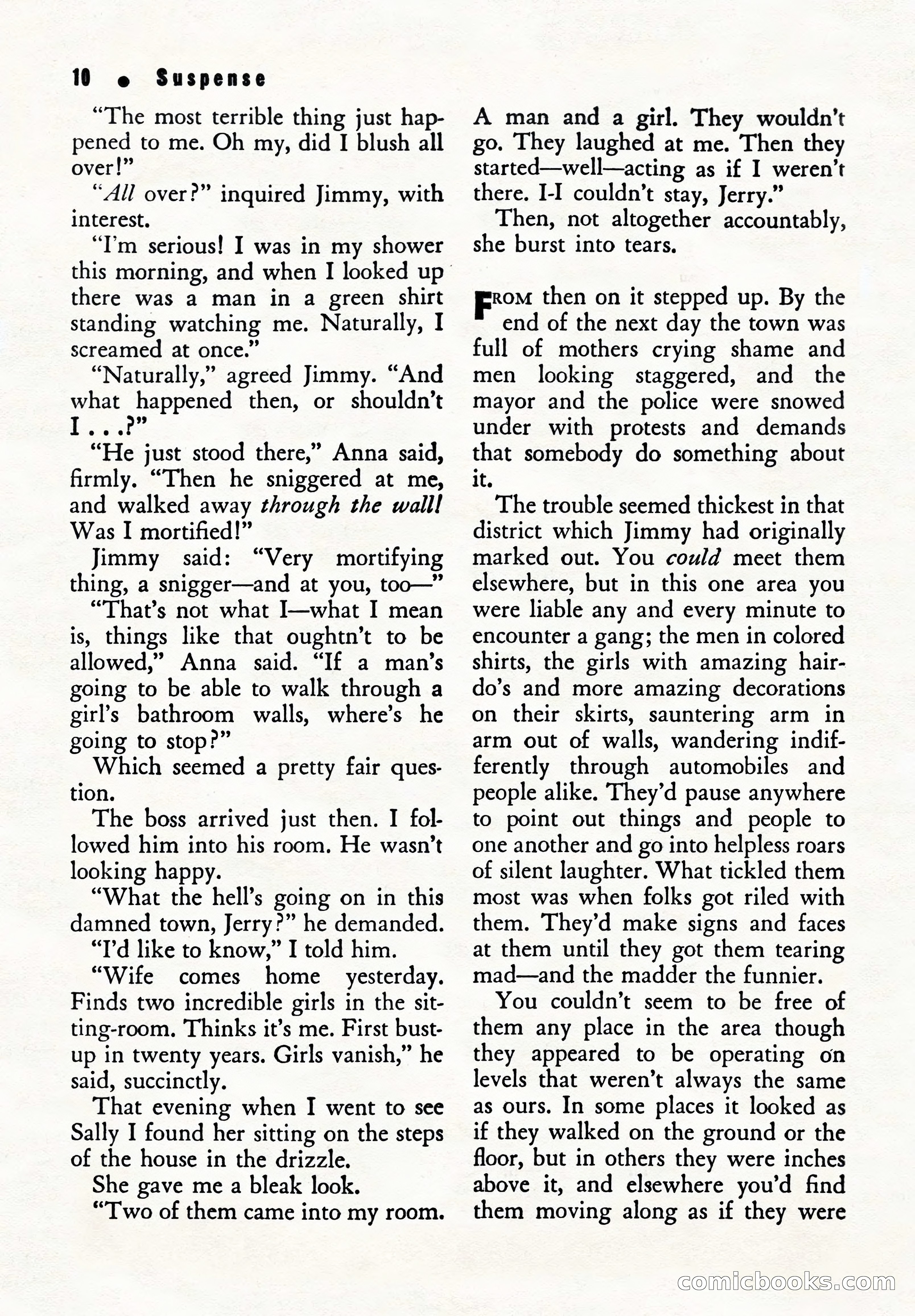 Suspense Magazine, Summer 1951 — page 12 of 132