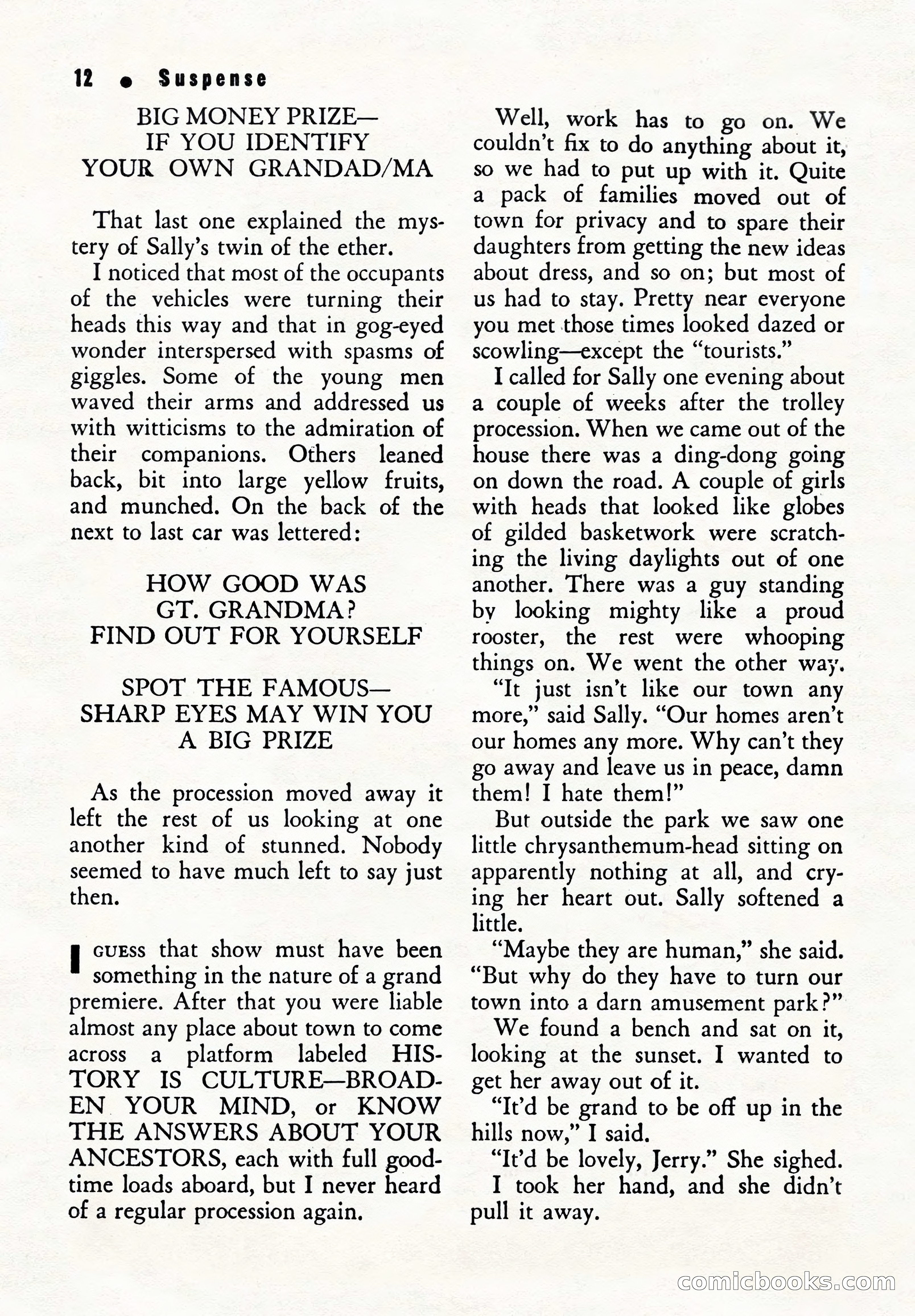 Suspense Magazine, Summer 1951 — page 14 of 132