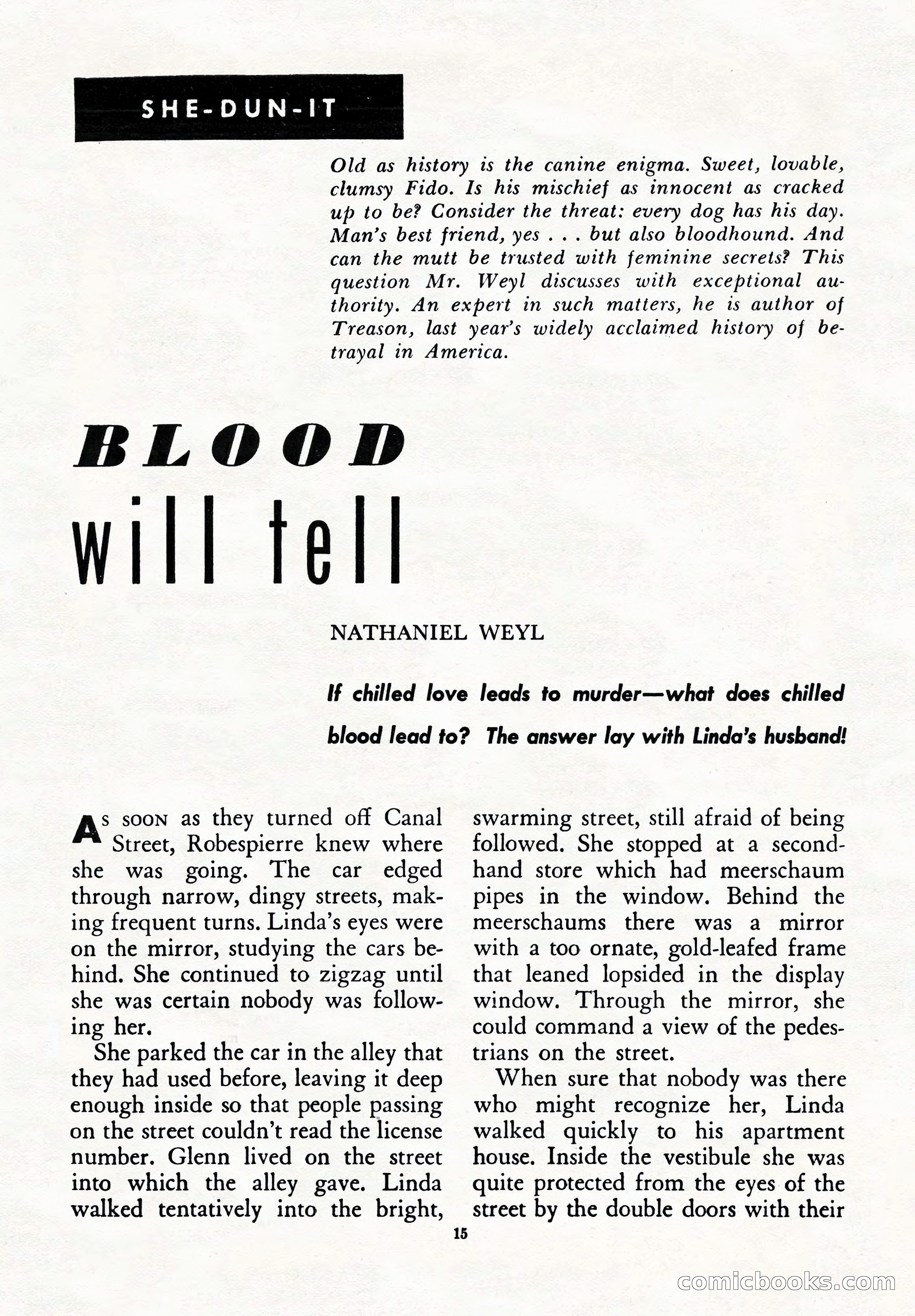 Suspense Magazine, Summer 1951 — page 17 of 132