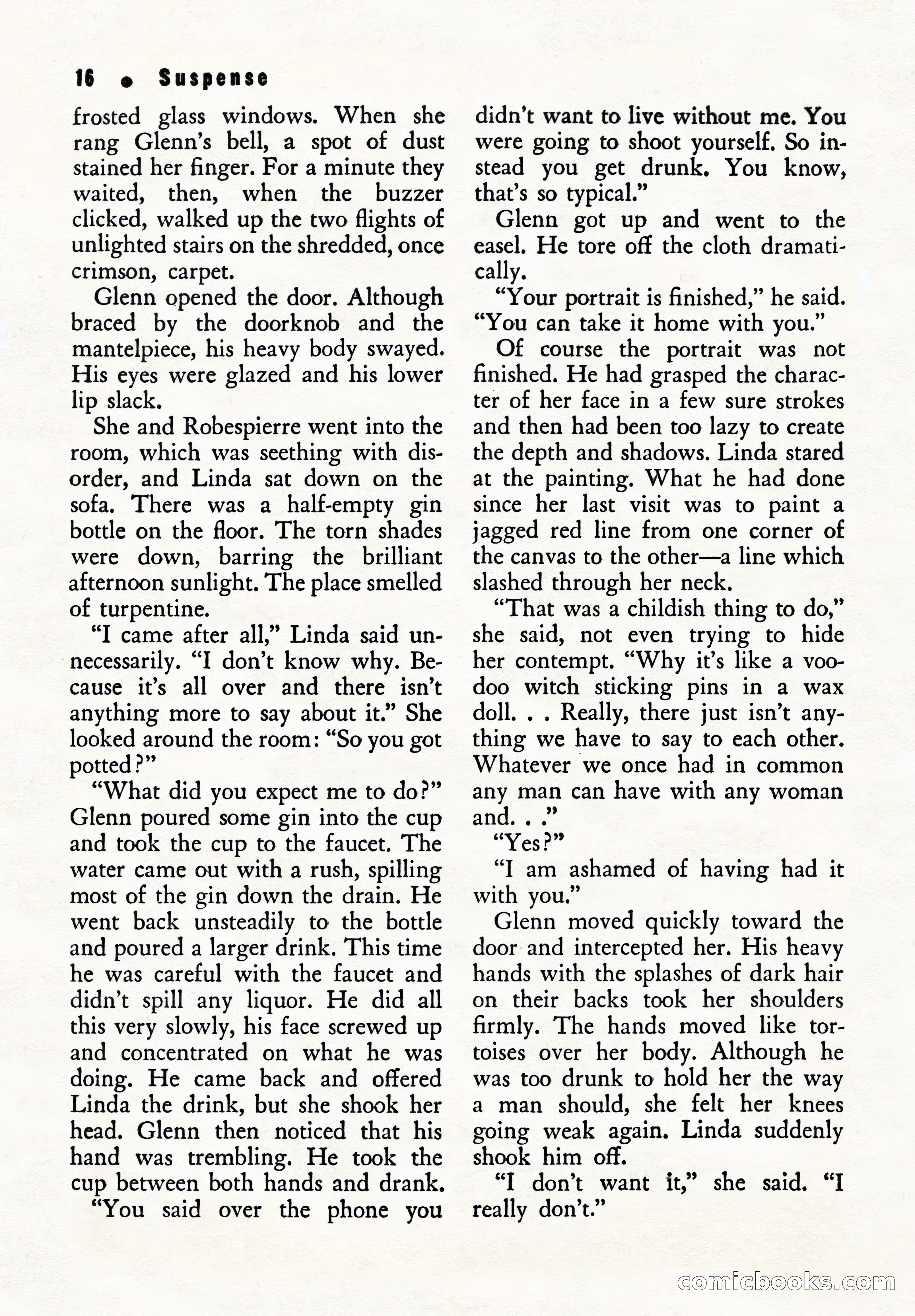 Suspense Magazine, Summer 1951 — page 18 of 132