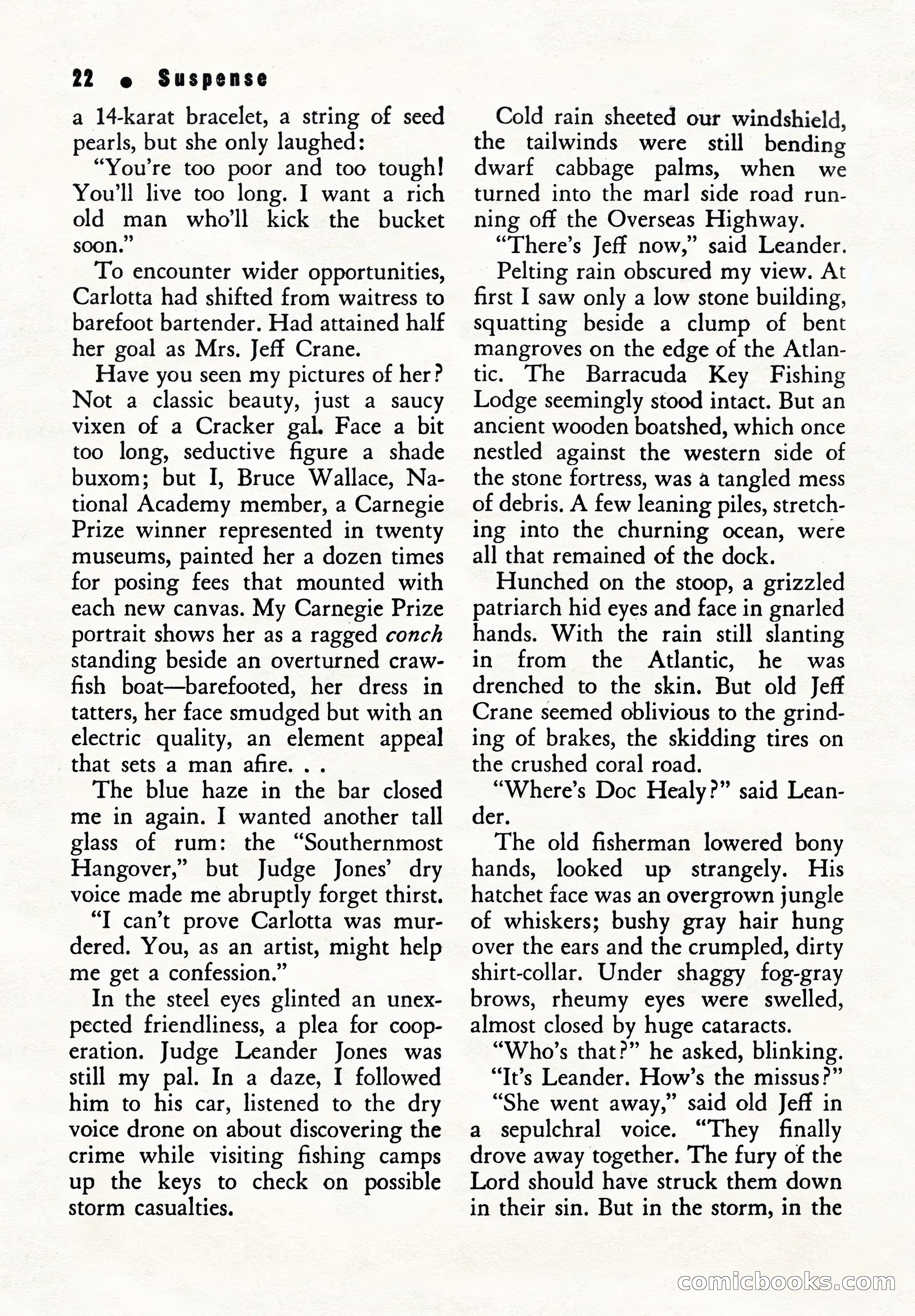 Suspense Magazine, Summer 1951 — page 24 of 132