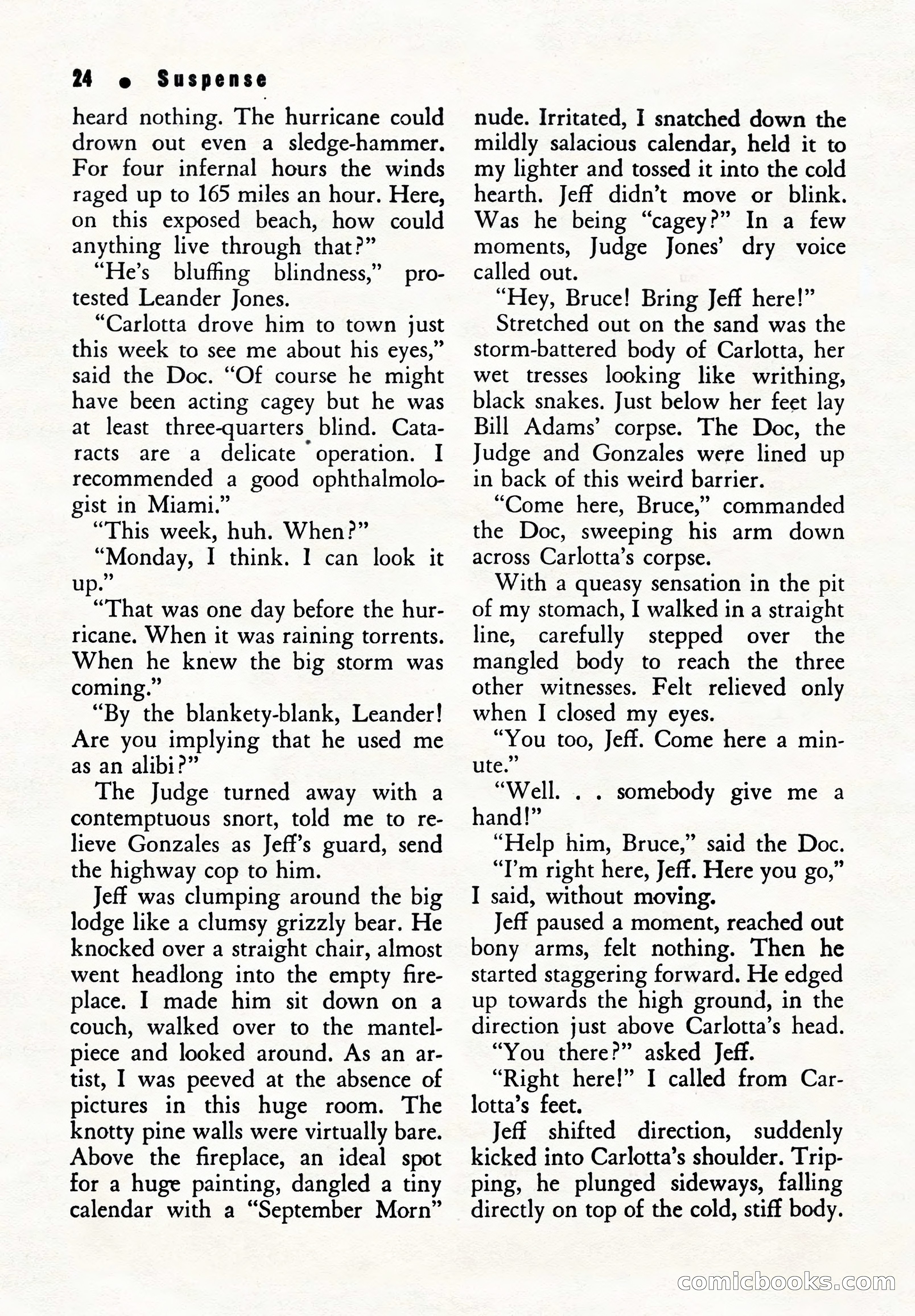 Suspense Magazine, Summer 1951 — page 26 of 132
