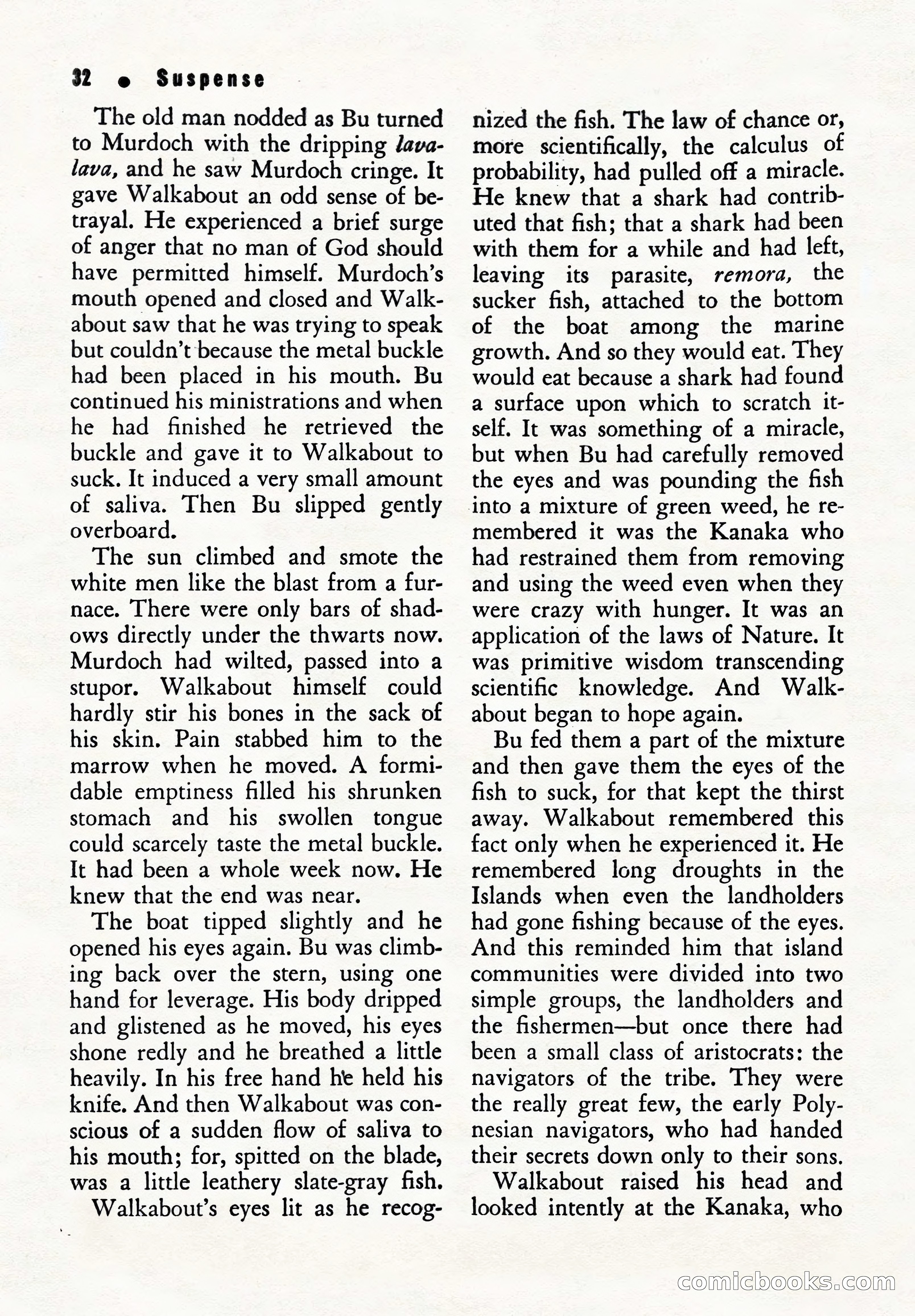 Suspense Magazine, Summer 1951 — page 34 of 132