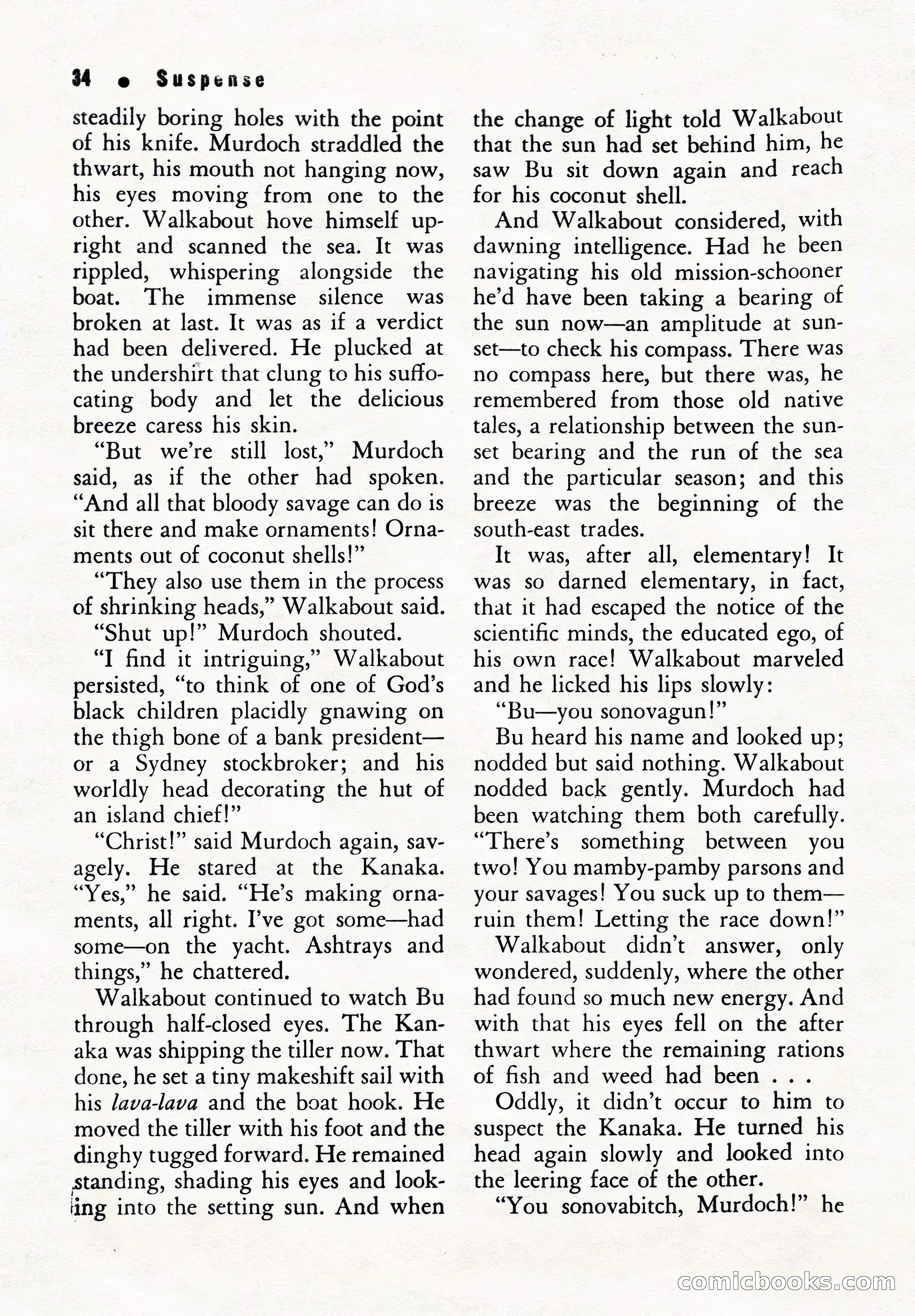 Suspense Magazine, Summer 1951 — page 36 of 132