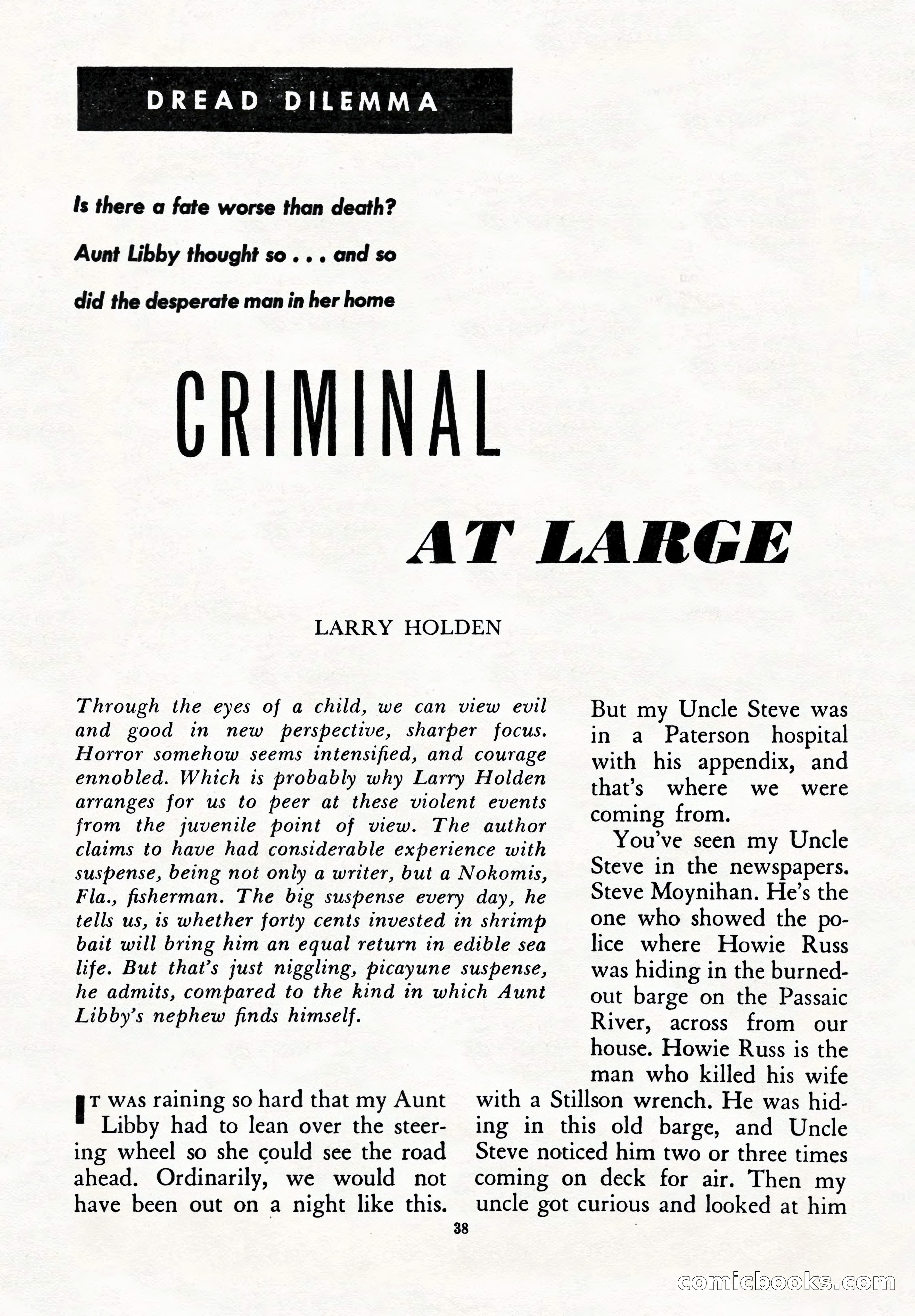 Suspense Magazine, Summer 1951 — page 40 of 132