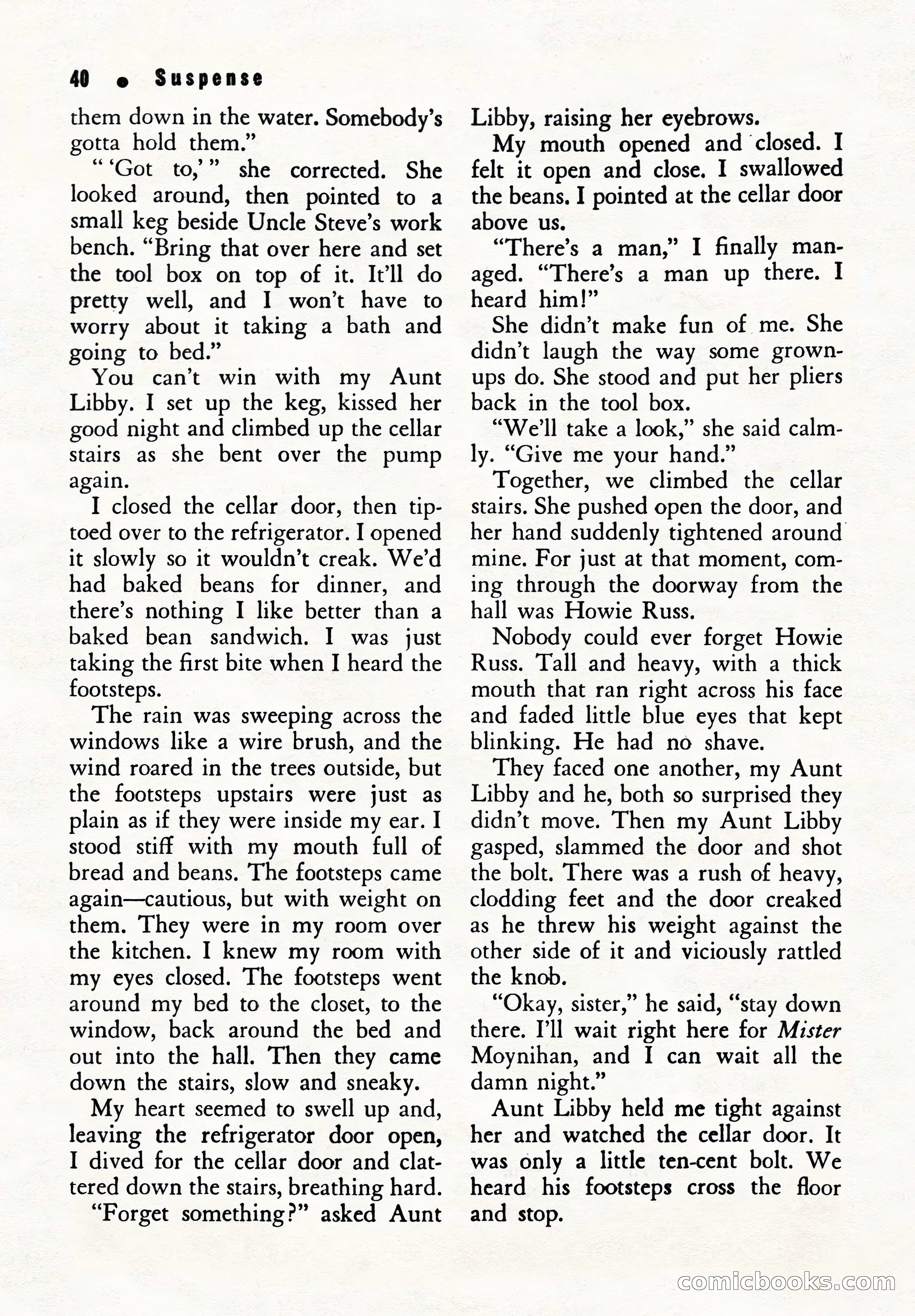 Suspense Magazine, Summer 1951 — page 42 of 132