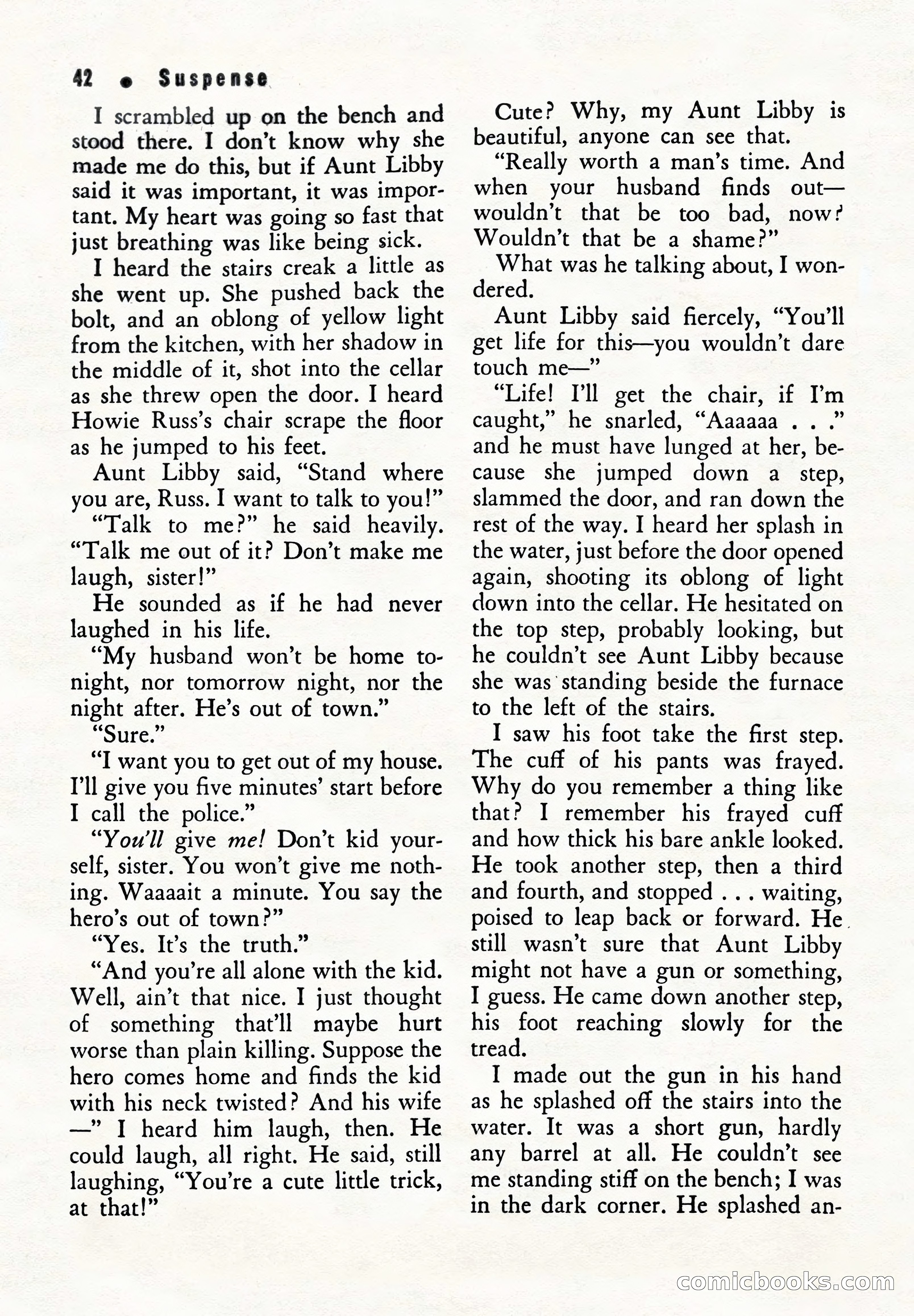 Suspense Magazine, Summer 1951 — page 44 of 132