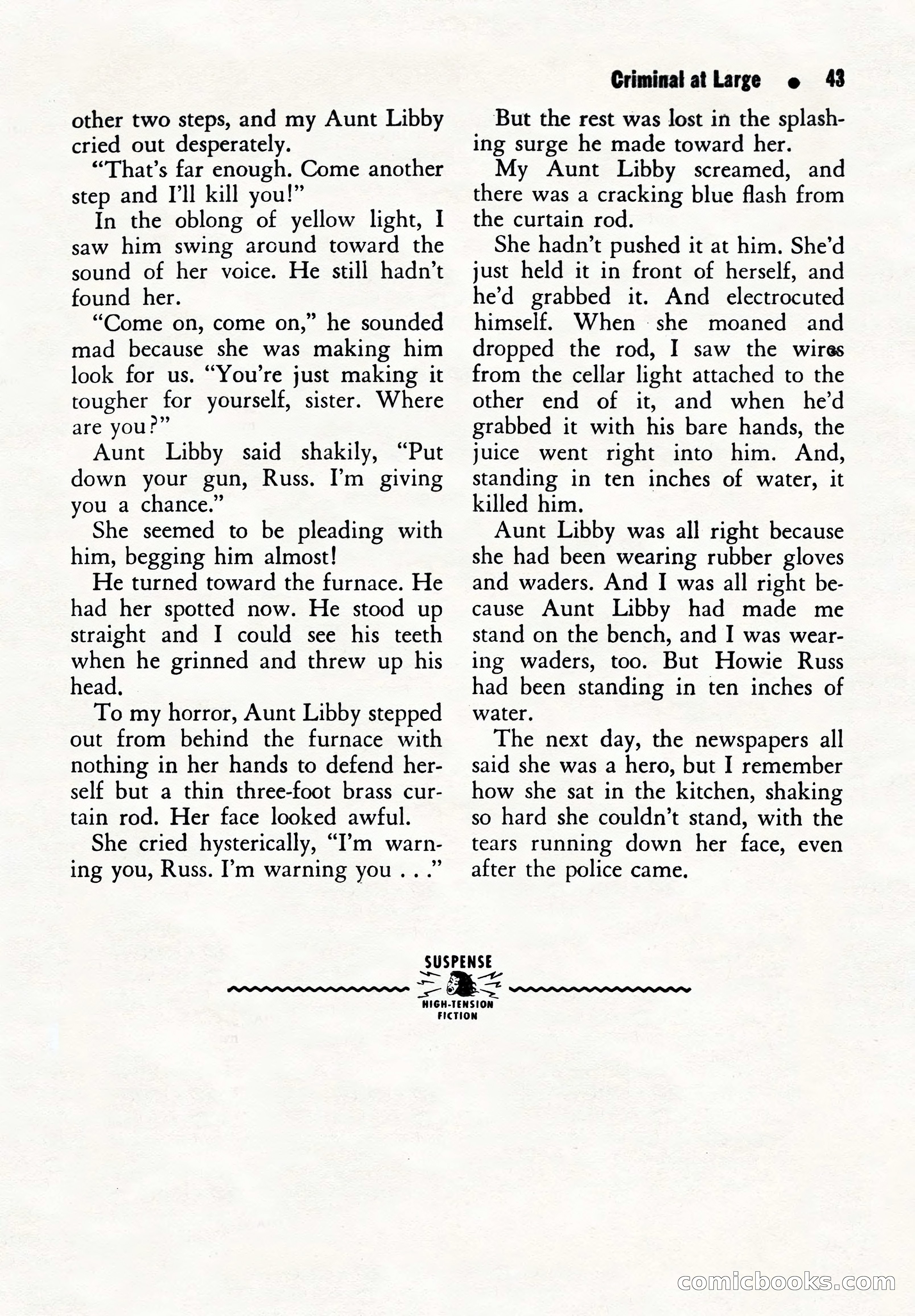 Suspense Magazine, Summer 1951 — page 45 of 132
