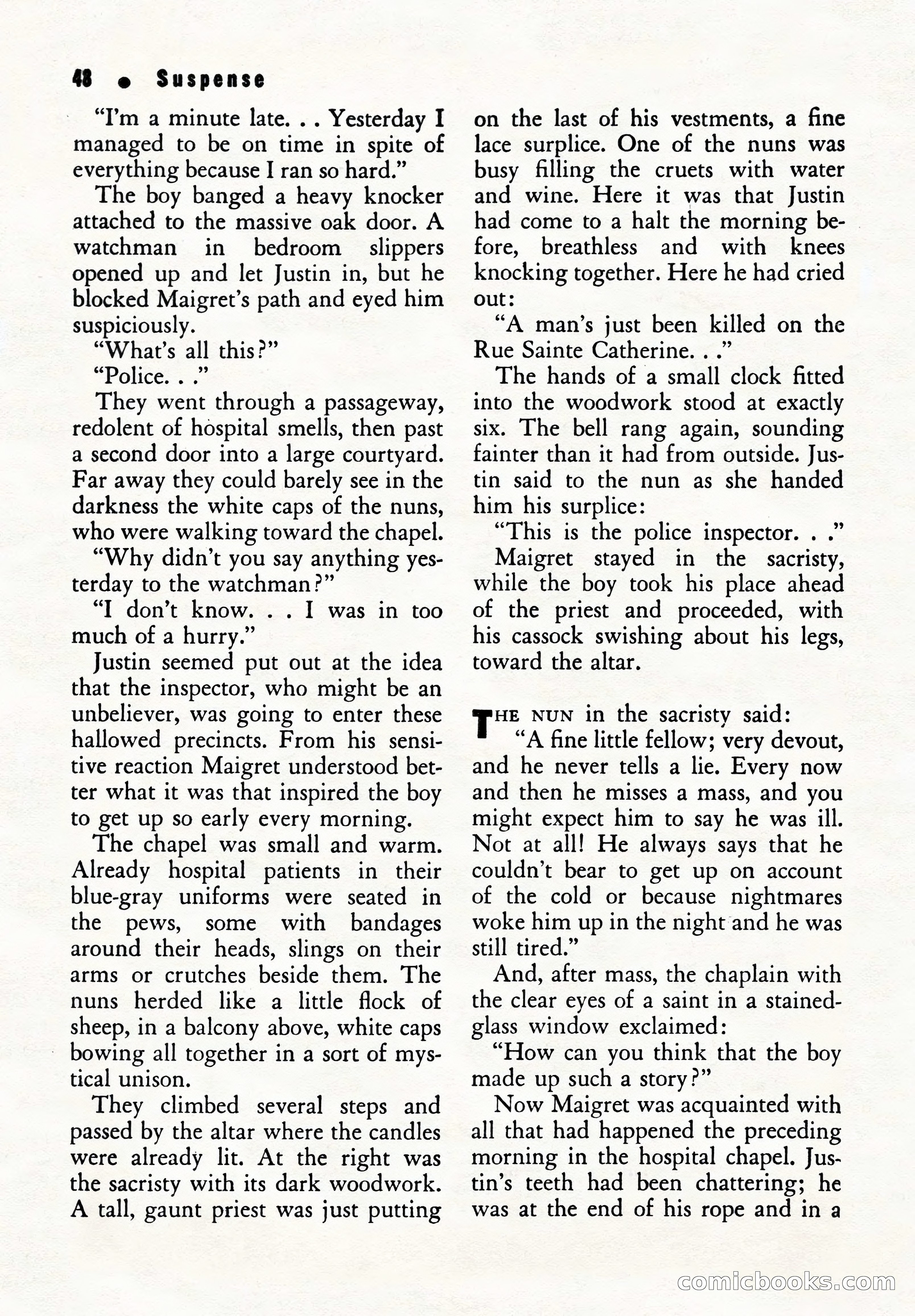 Suspense Magazine, Summer 1951 — page 50 of 132