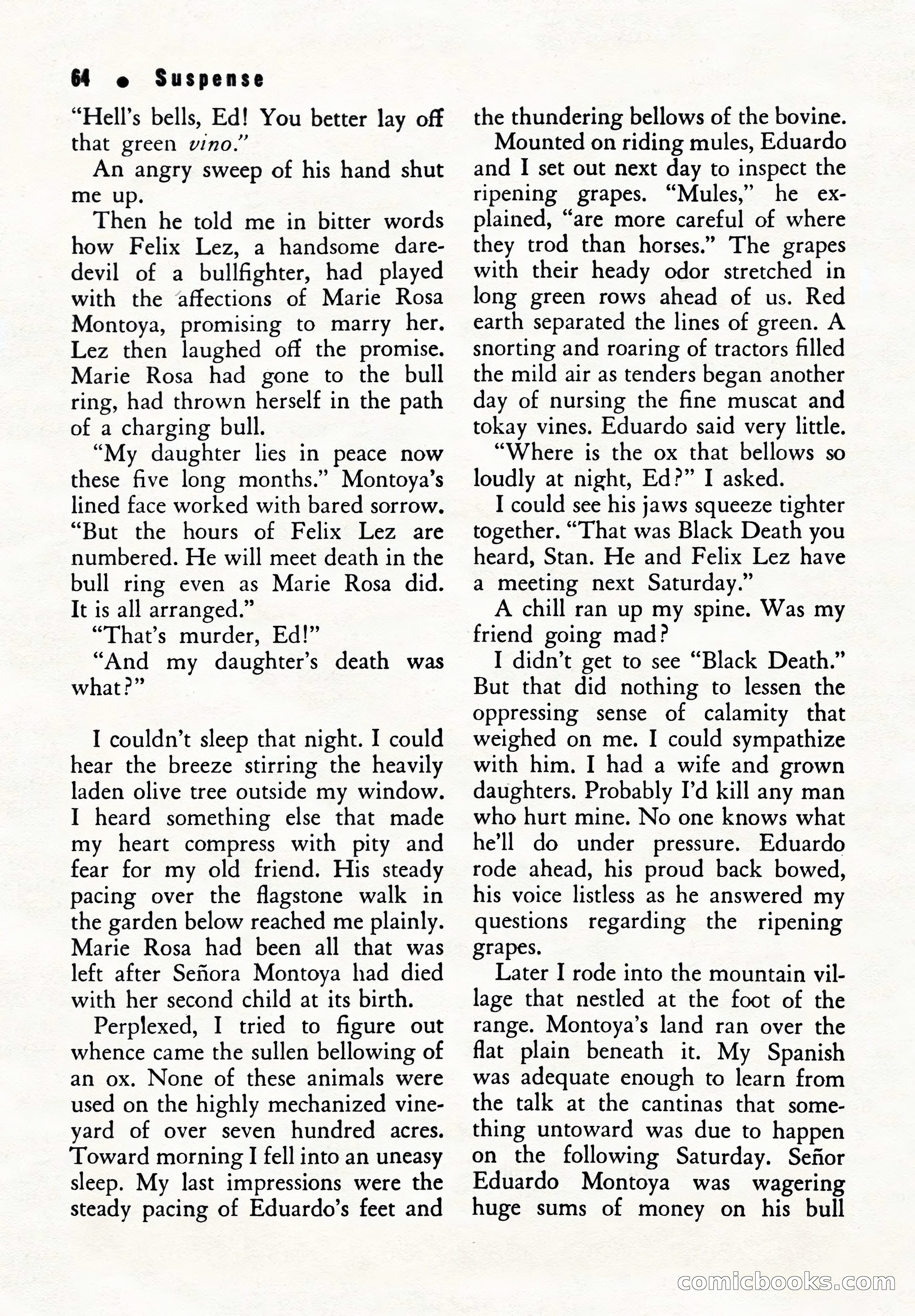 Suspense Magazine, Summer 1951 — page 66 of 132