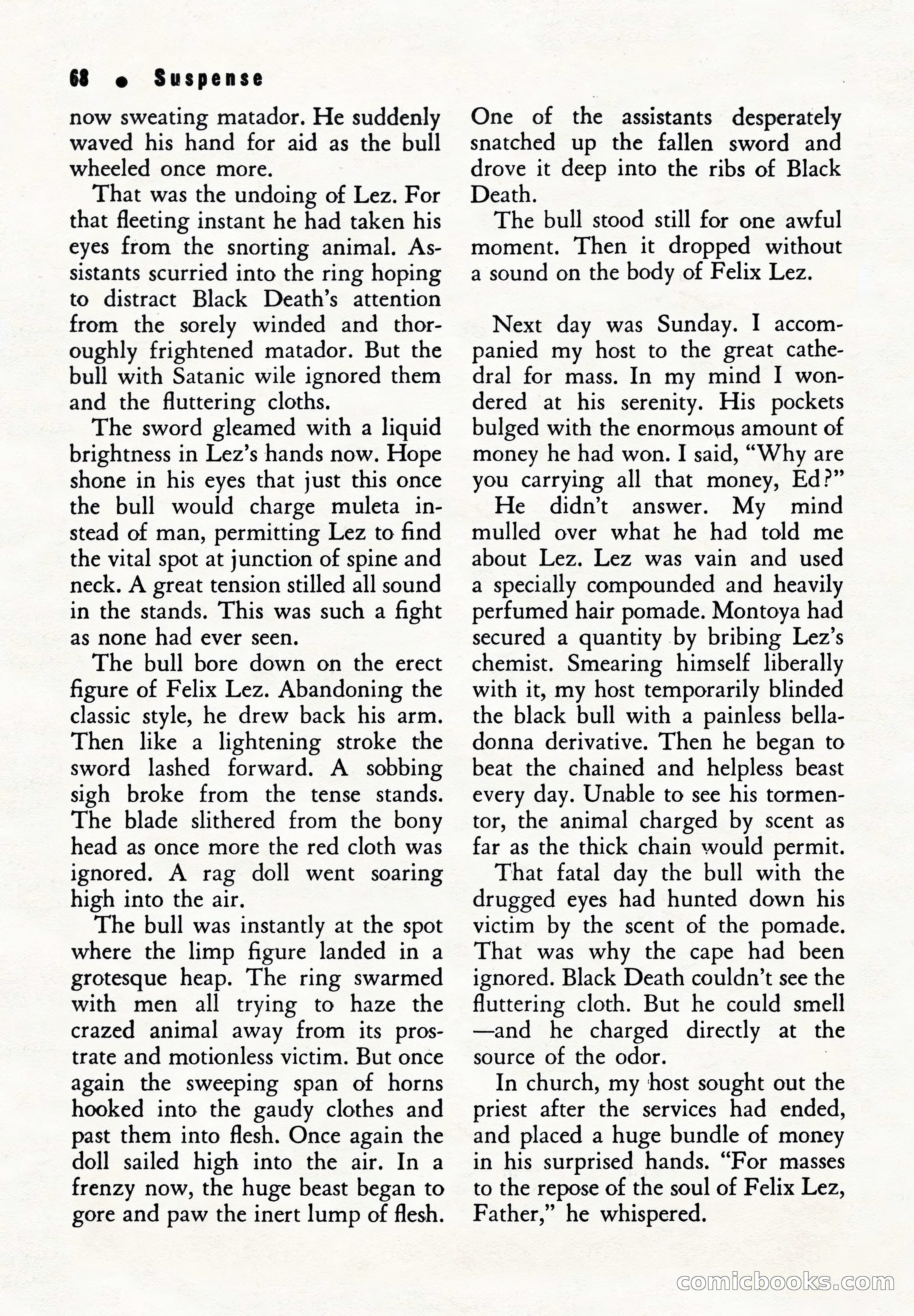 Suspense Magazine, Summer 1951 — page 70 of 132