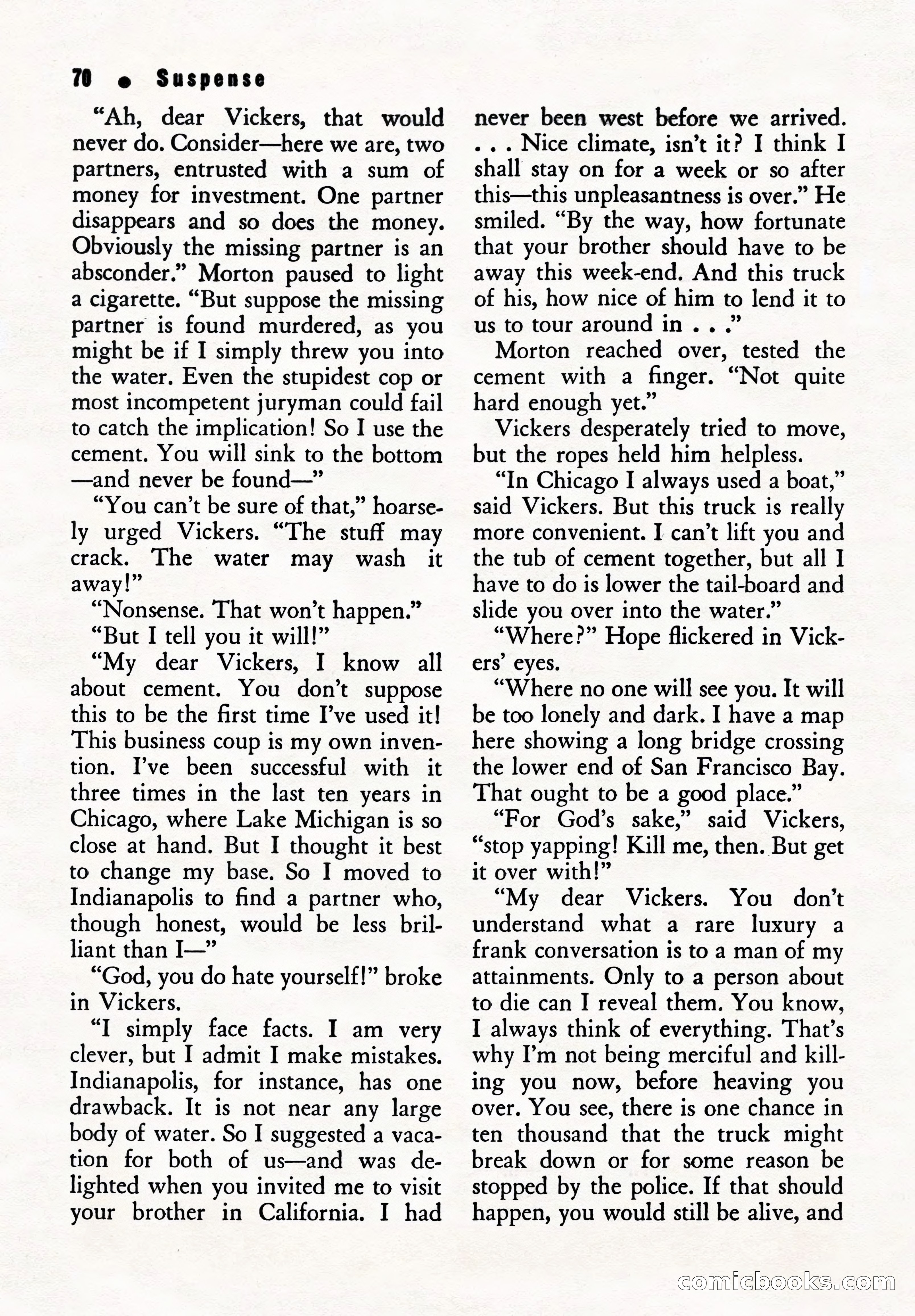 Suspense Magazine, Summer 1951 — page 72 of 132