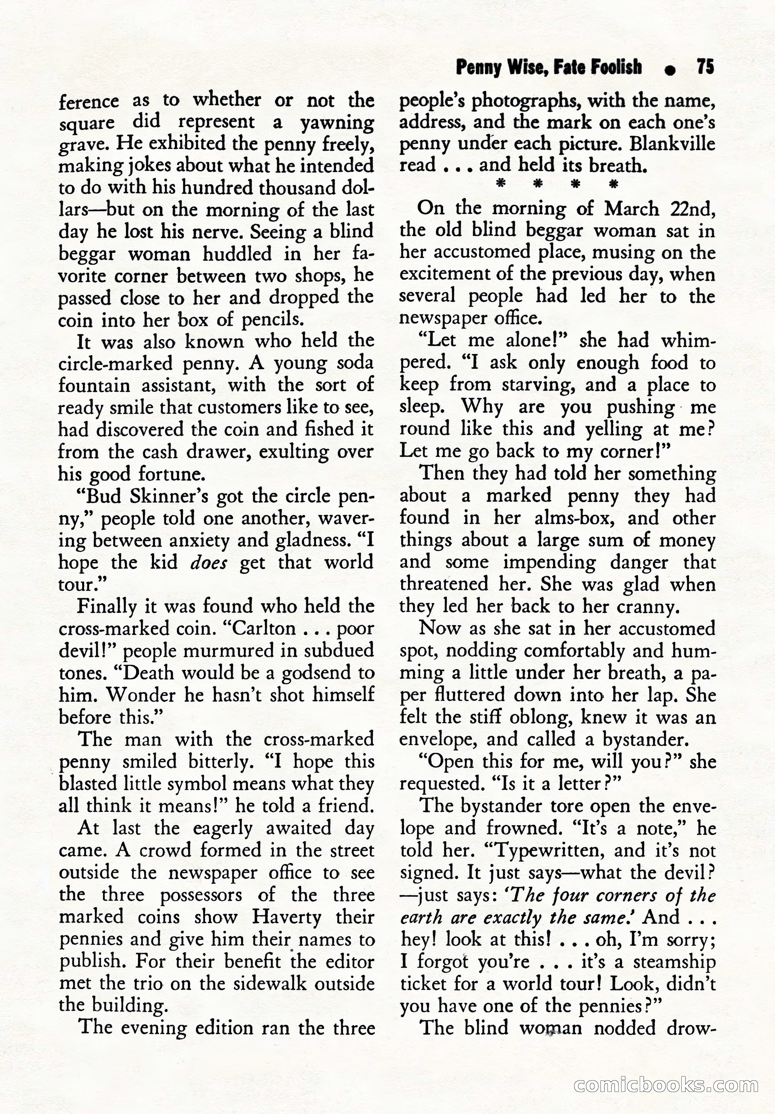 Suspense Magazine, Summer 1951 — page 77 of 132