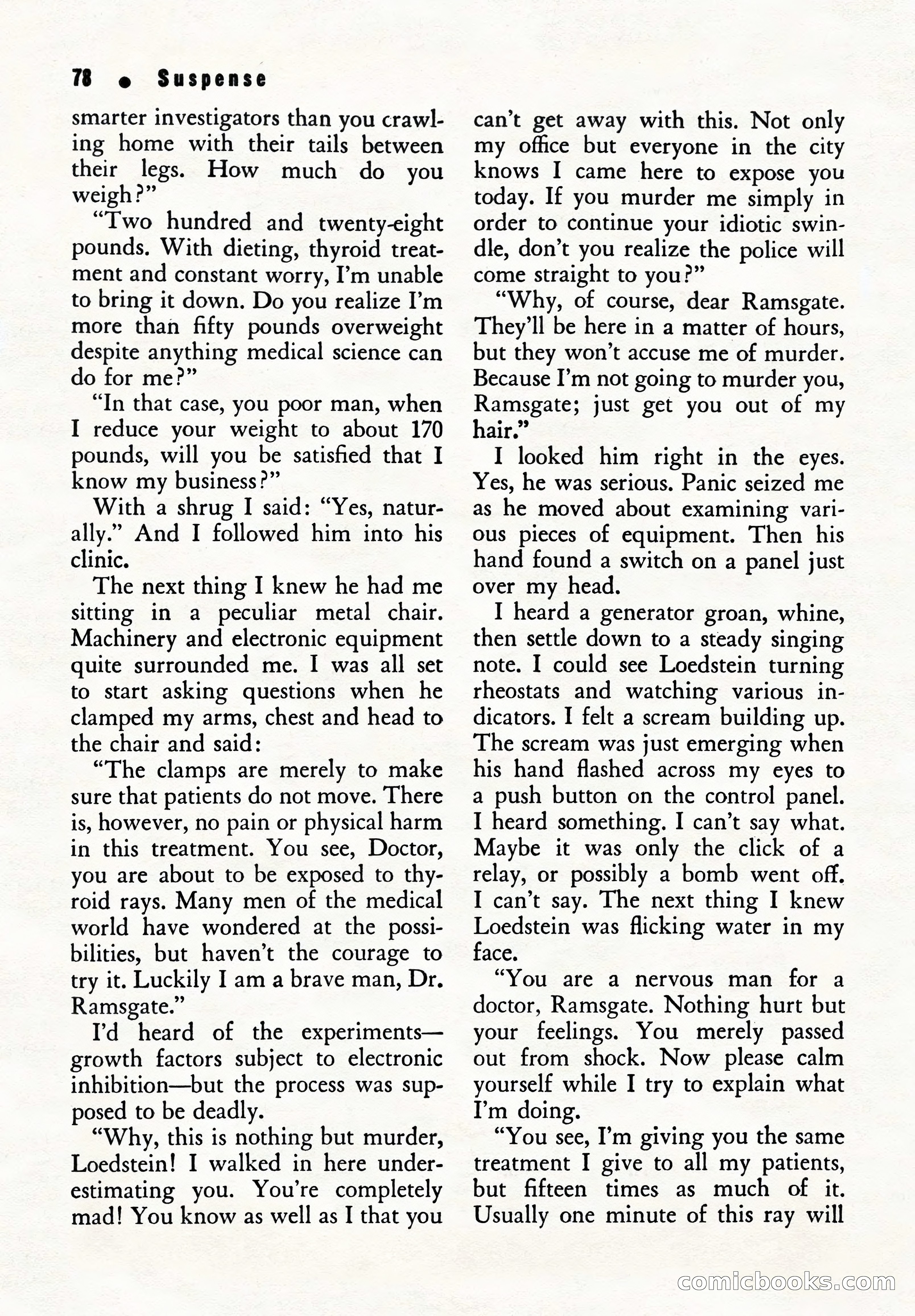 Suspense Magazine, Summer 1951 — page 80 of 132