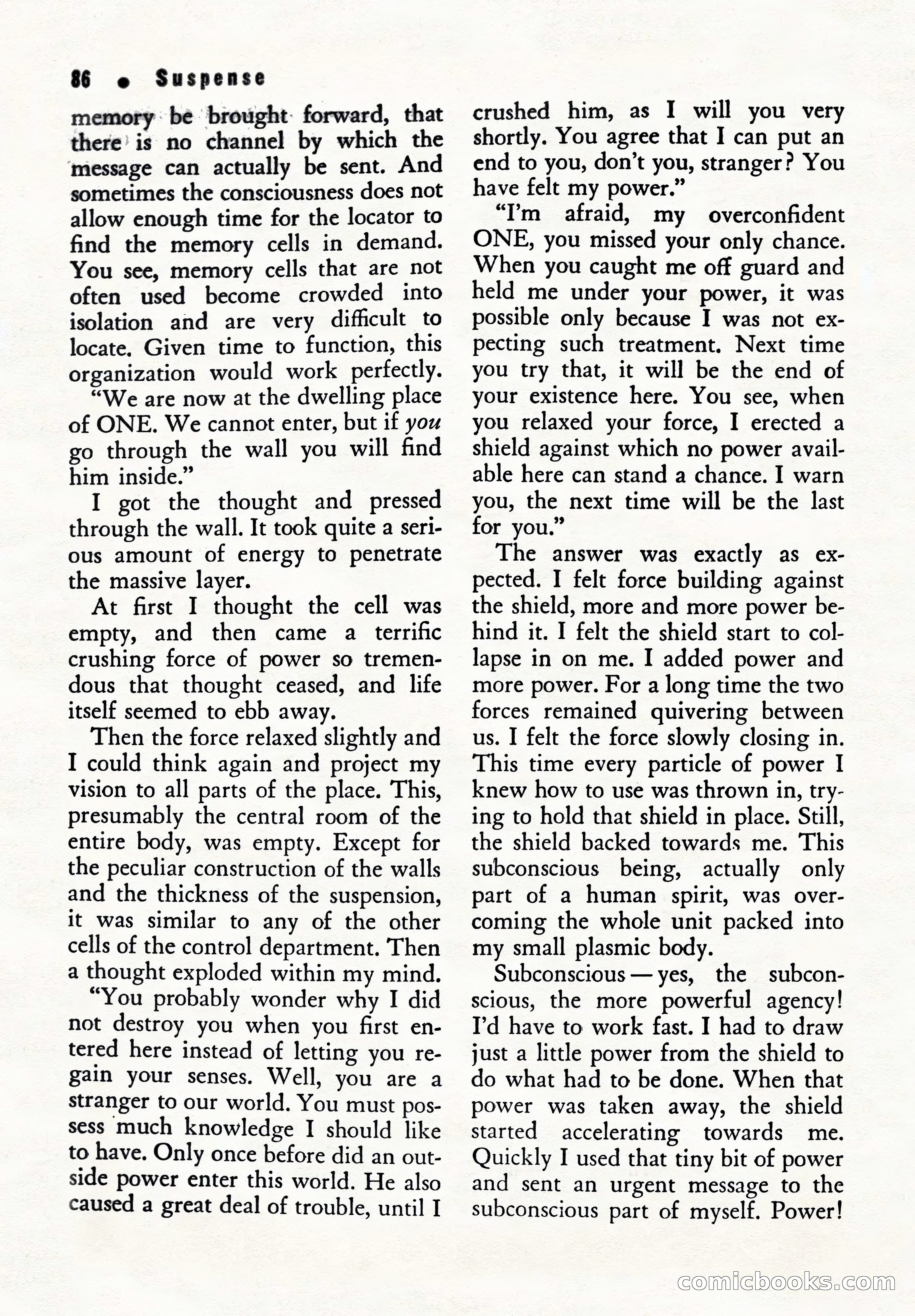Suspense Magazine, Summer 1951 — page 88 of 132
