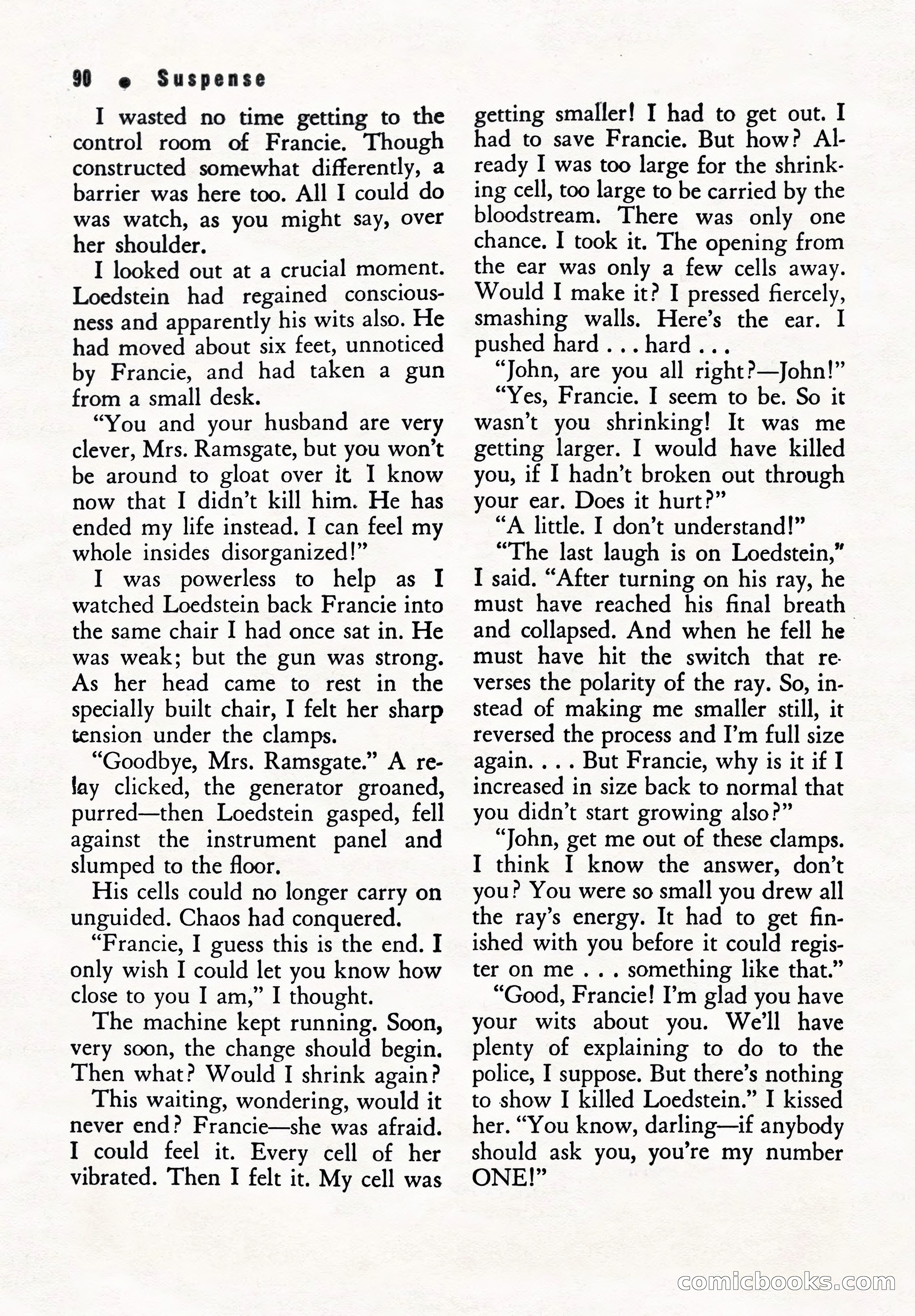Suspense Magazine, Summer 1951 — page 92 of 132