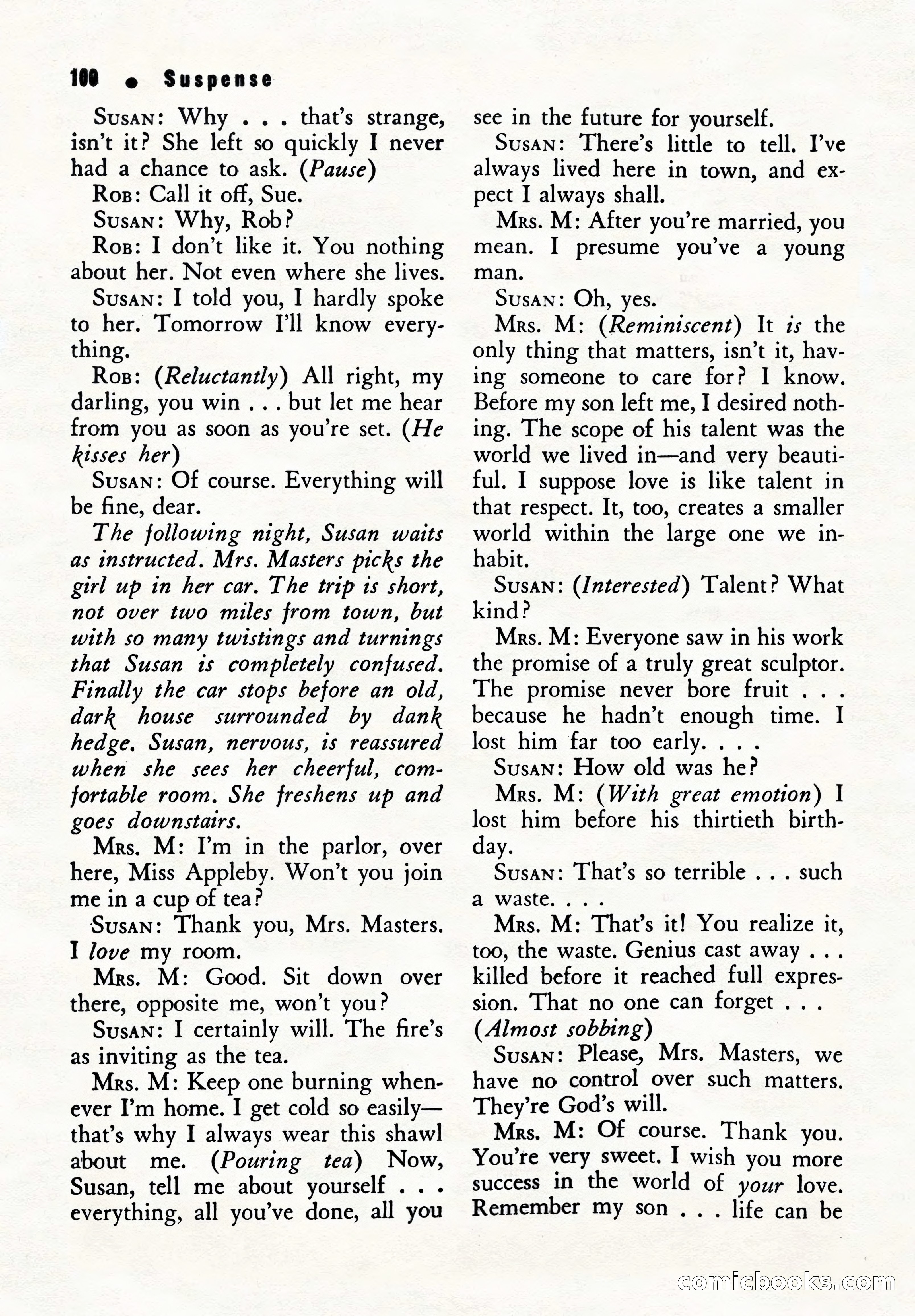 Suspense Magazine, Summer 1951 — page 102 of 132