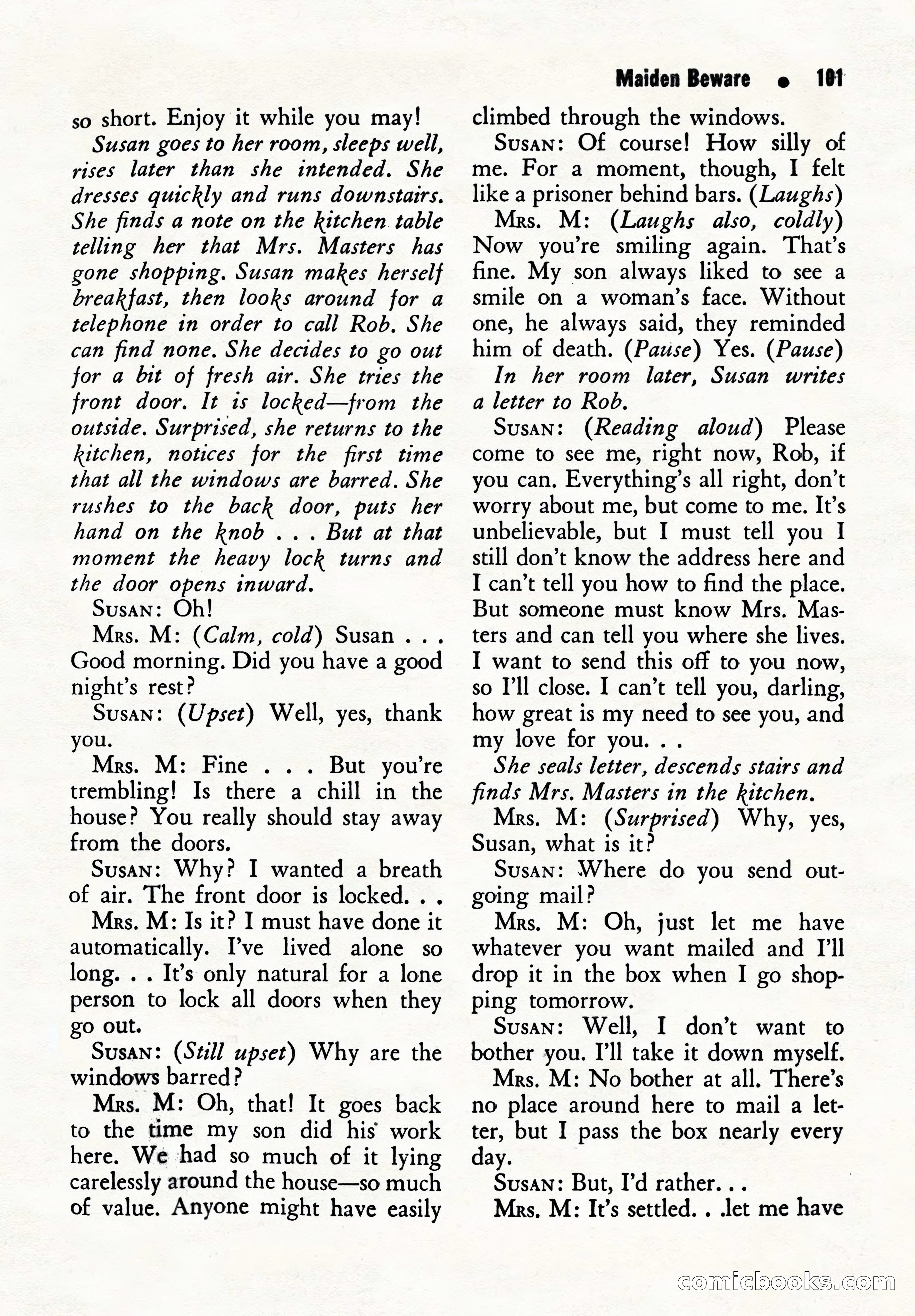 Suspense Magazine, Summer 1951 — page 103 of 132