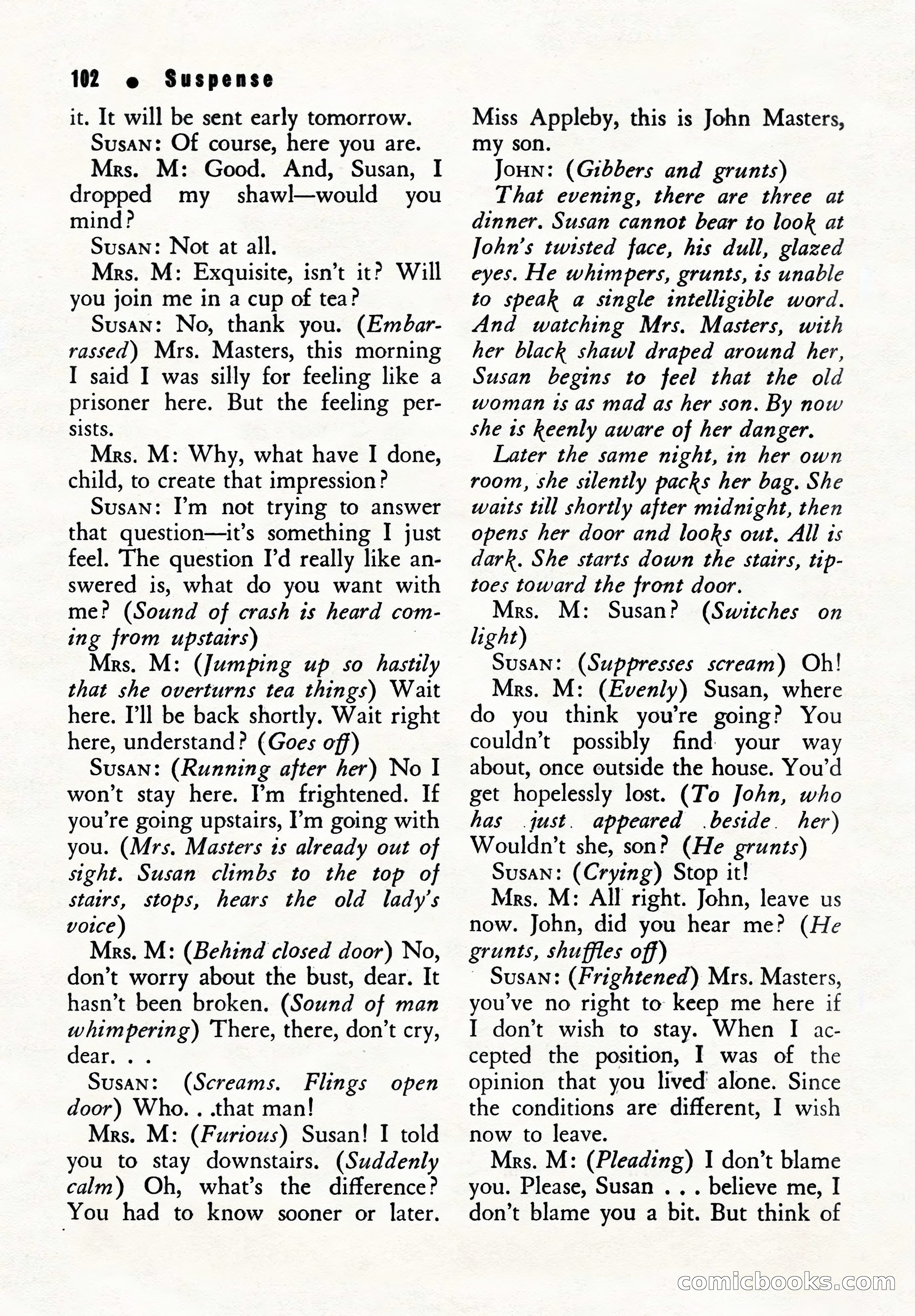 Suspense Magazine, Summer 1951 — page 104 of 132