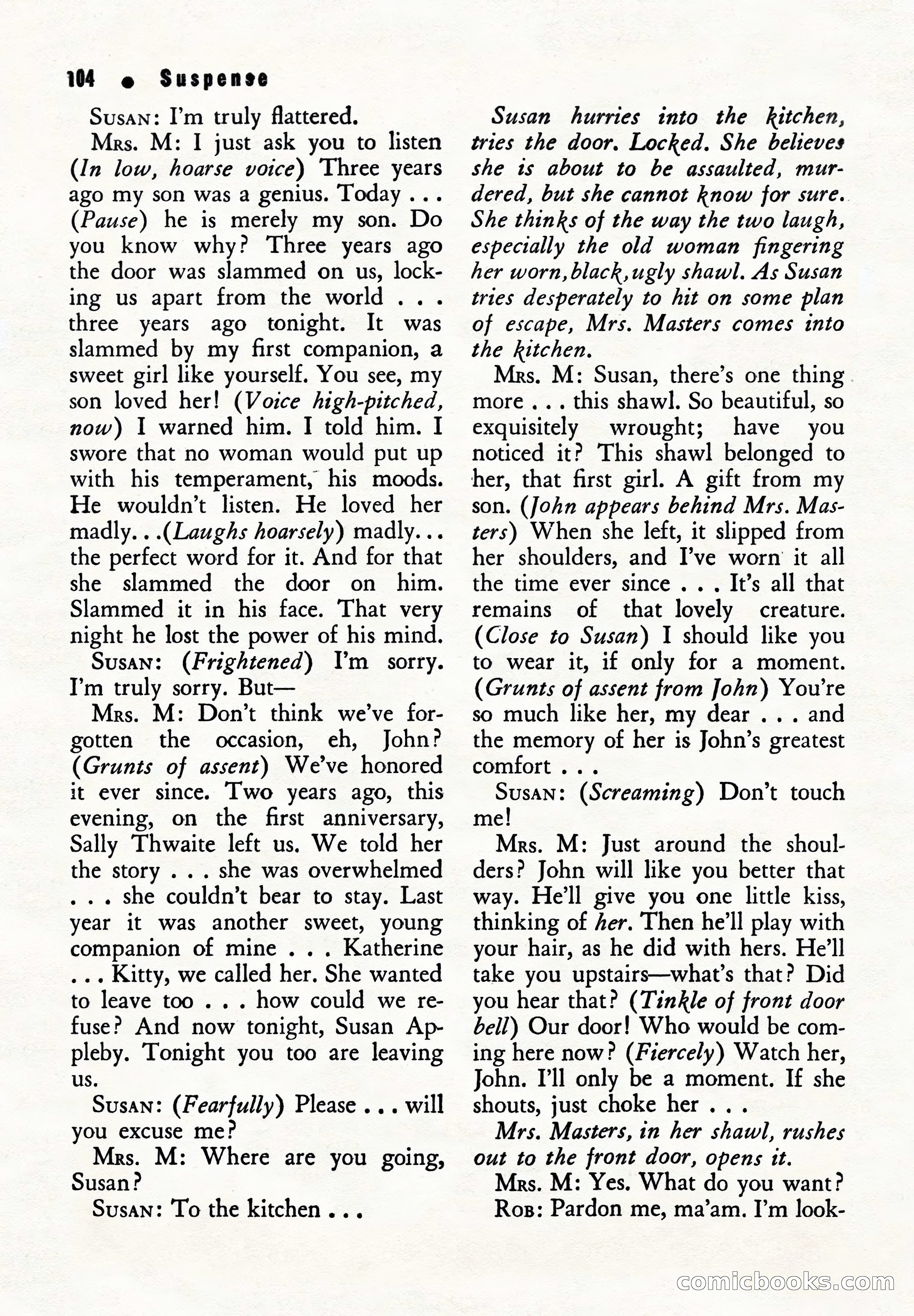 Suspense Magazine, Summer 1951 — page 106 of 132