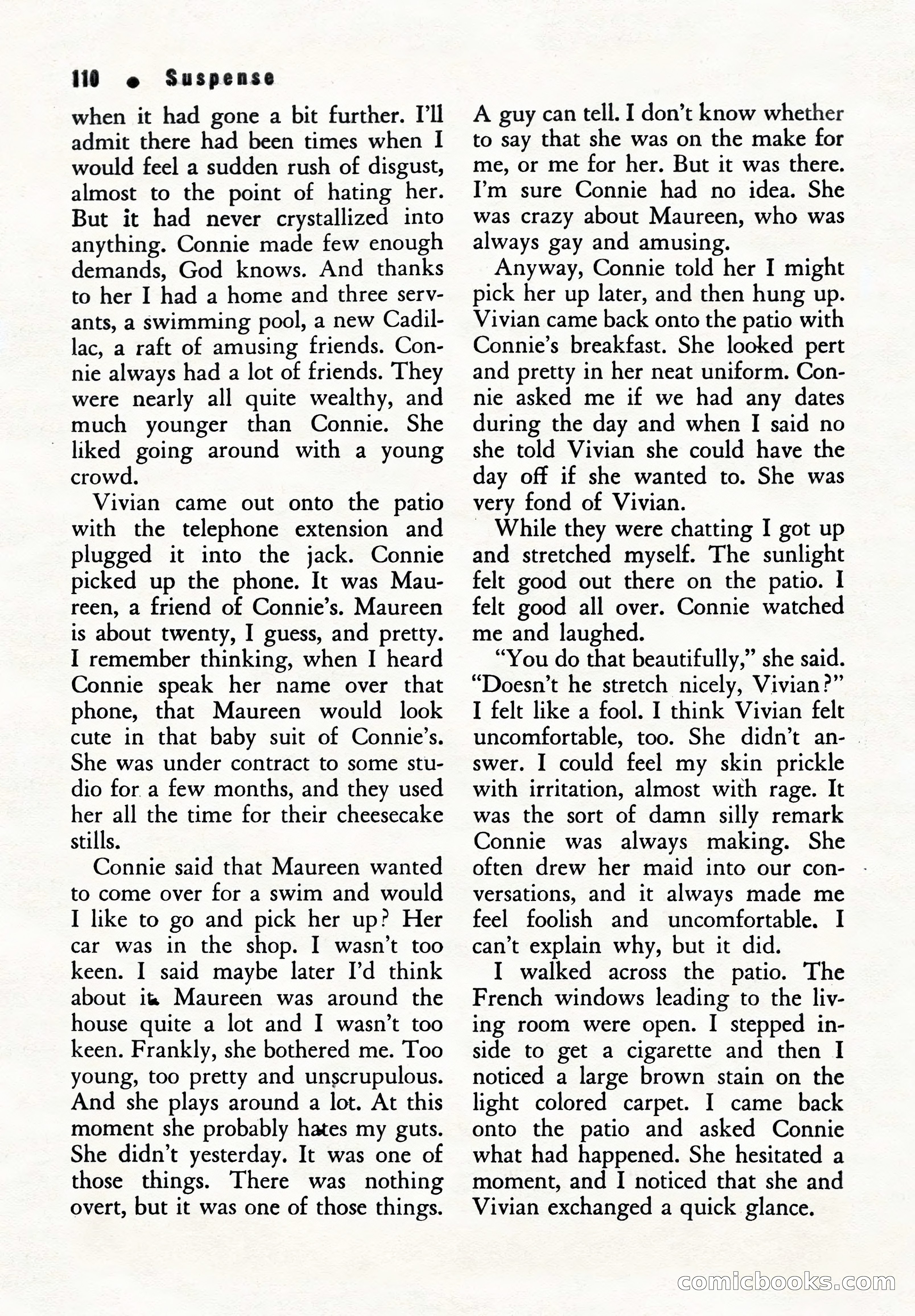Suspense Magazine, Summer 1951 — page 112 of 132