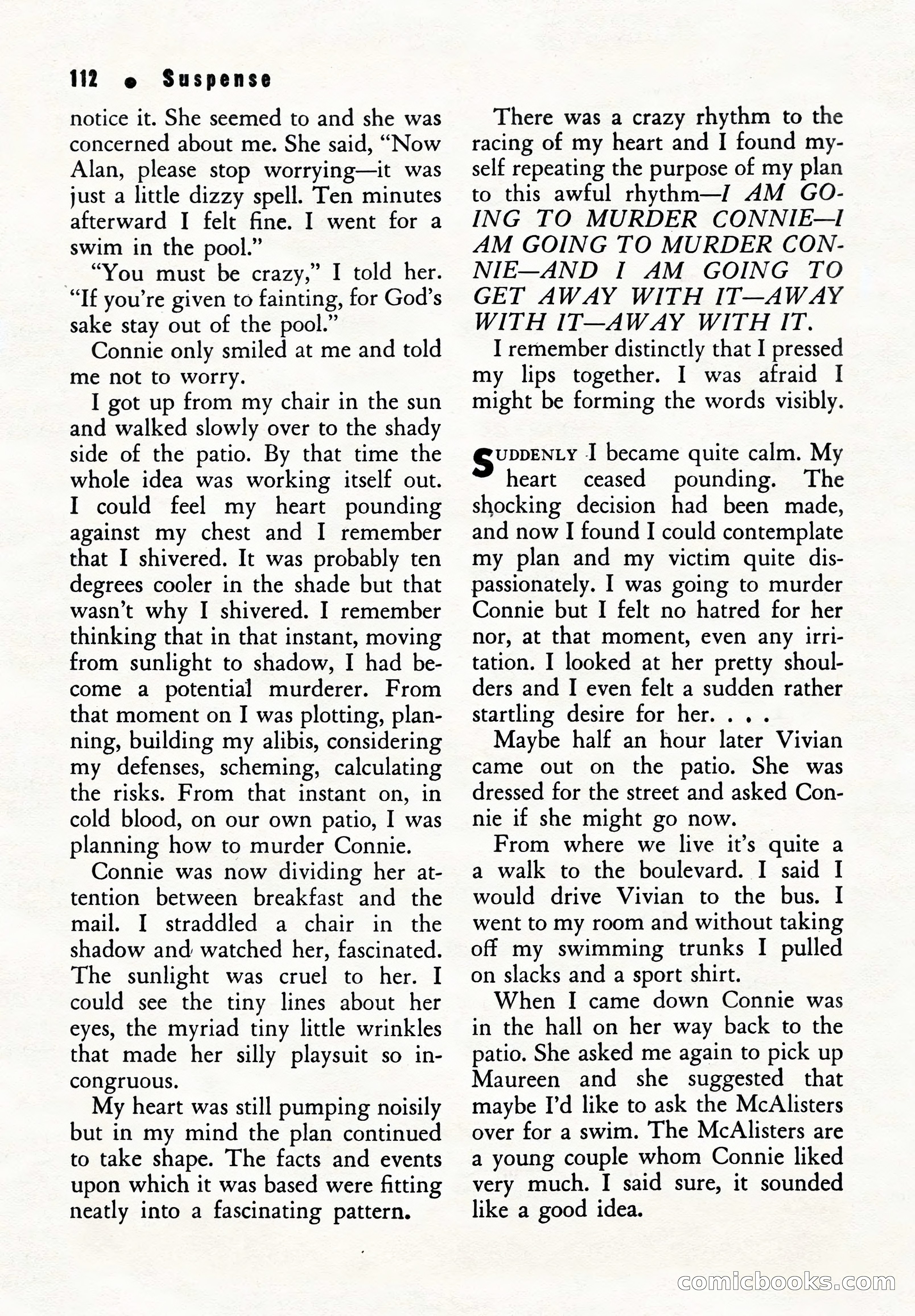 Suspense Magazine, Summer 1951 — page 114 of 132